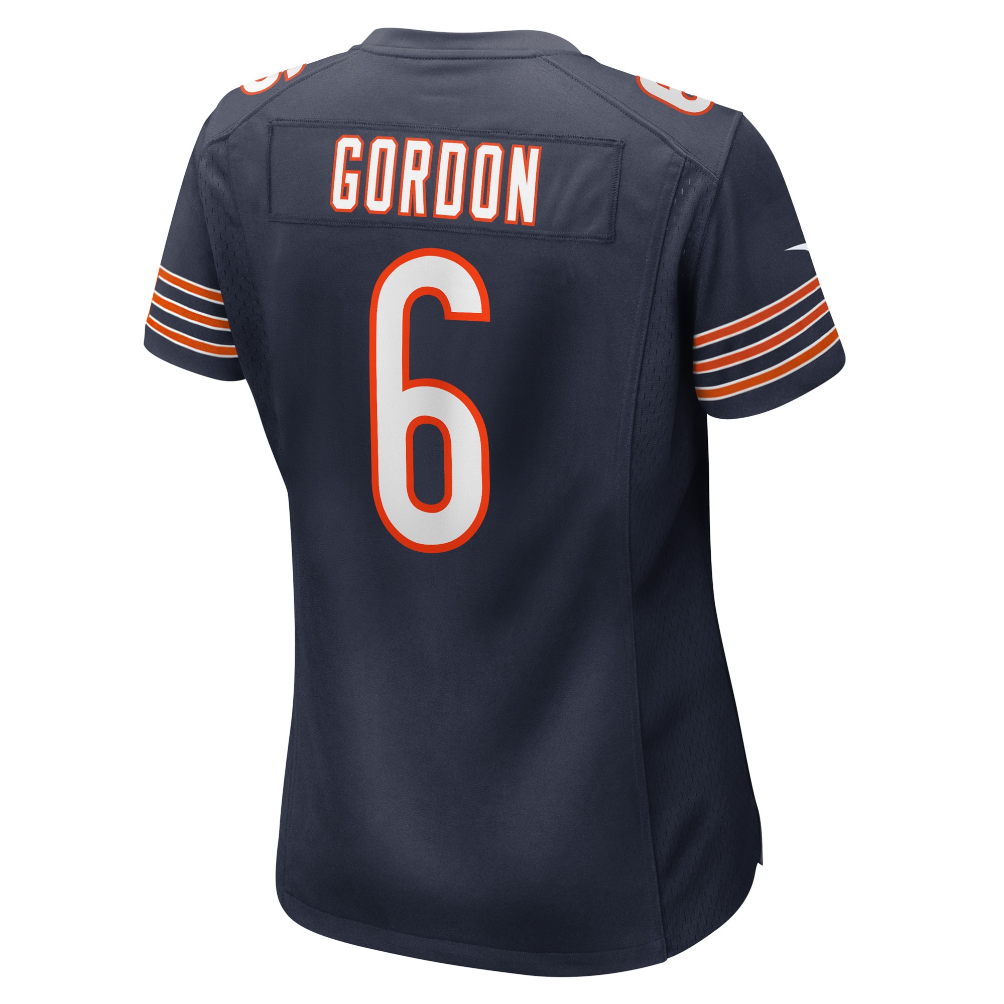 Chicago Bears Kyler Gordon Navy Game Player NFL Jersey Women's