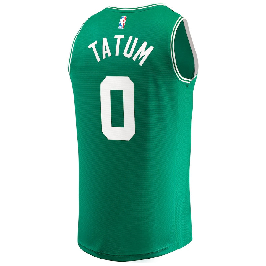 Jayson Tatum 0 Boston Celtics 2024 FINALS CHAMPIONS Kelly Green Icon Edition NBA Jersey Men's
