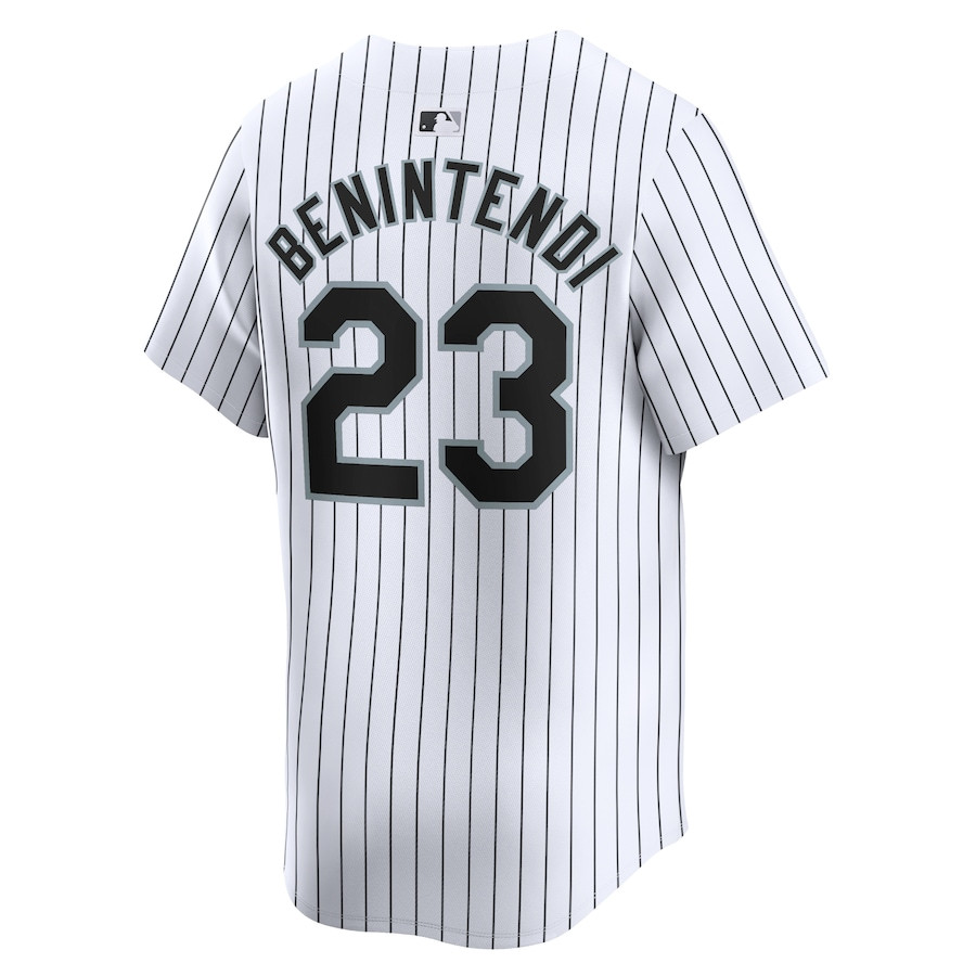 Andrew Benintendi 23 Chicago White Sox Home Limited Player White MLB Jersey Men's