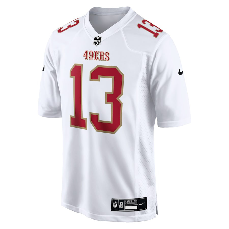 Brock Purdy 13 San Francisco 49ers Fashion Game Tundra White NFL Jersey Men's