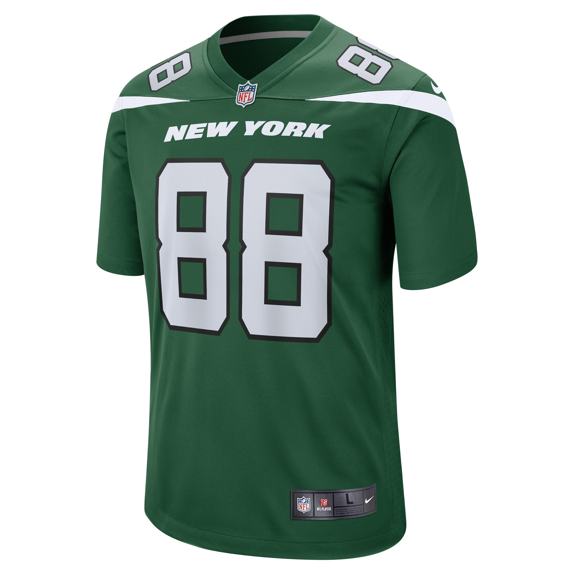 New York Jets Kenny Yeboah Gotham Green Game Player NFL Jersey Men's