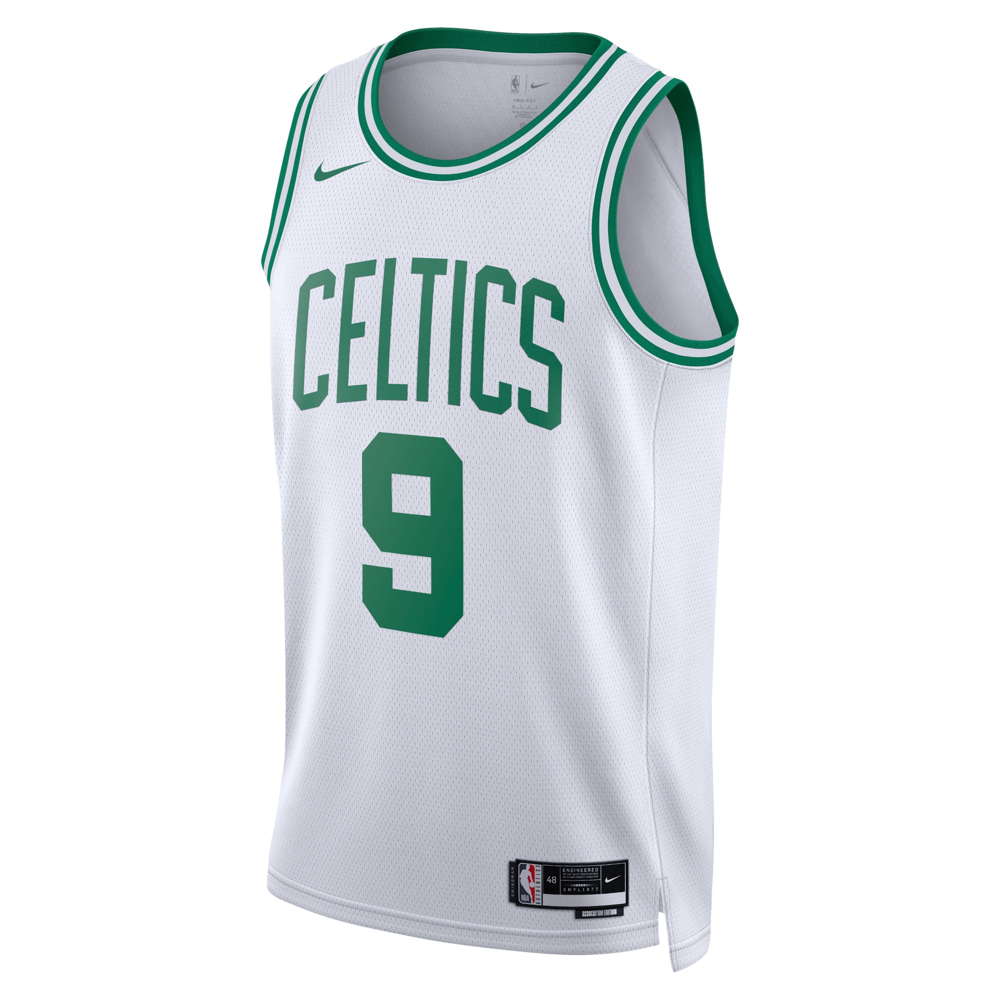 Boston Celtics Association Edition Swingman White Derric Whit Unisex NBA Jersey Unisex