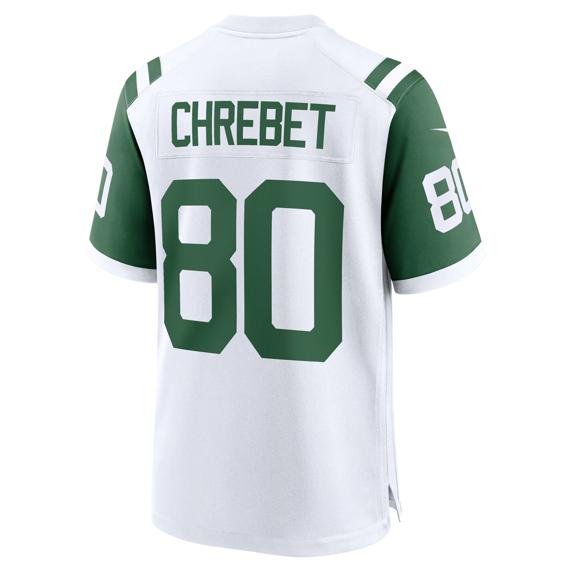 New York Jets Wayne Chrebet White Classic Alternate Retired Player Game NFL Jersey Men's