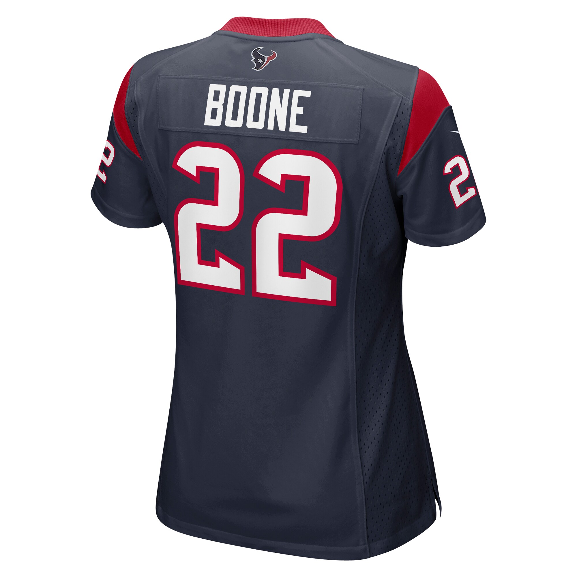 Houston Texans Mike Boone Navy Game Player NFL Jersey Women's