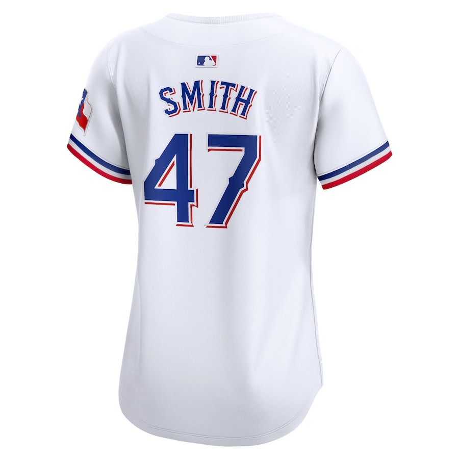 Josh H. Smith 47 Texas Rangers Home Limited Player White MLB Jersey Women's