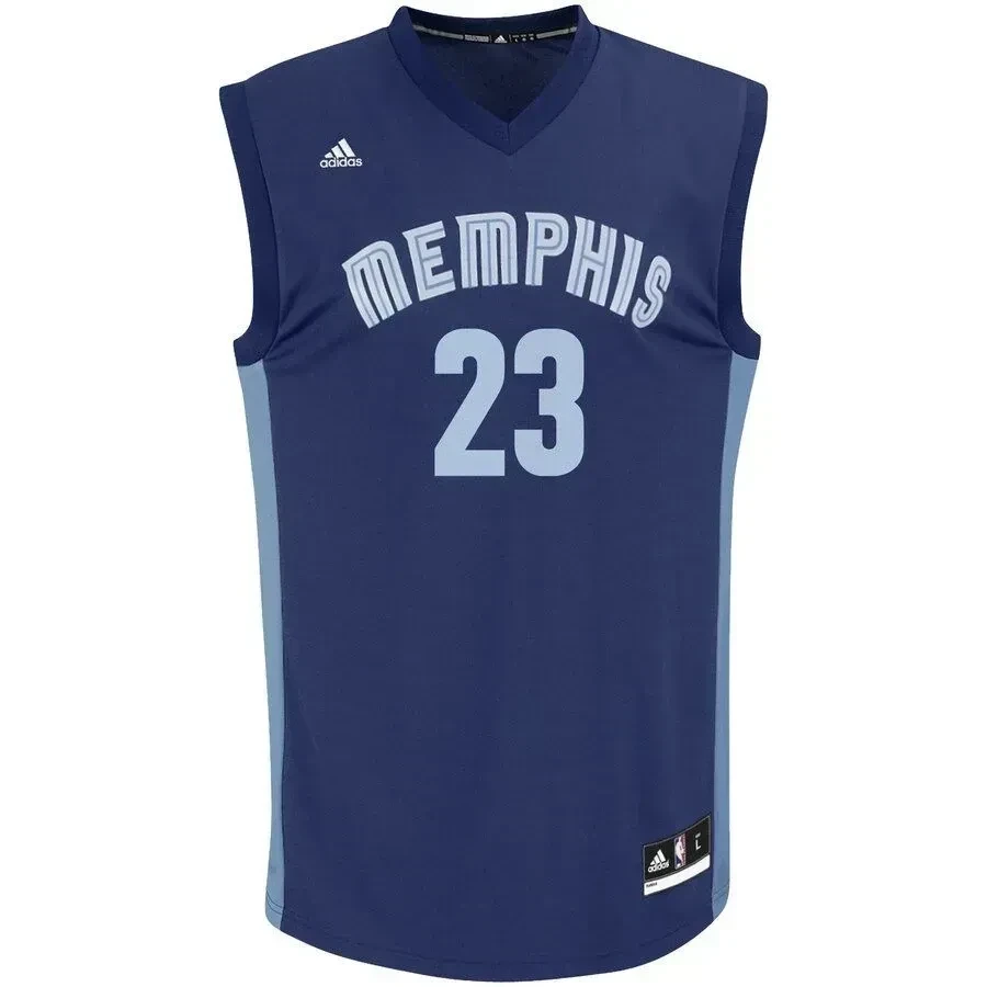 Ben Mclemore Memphis Grizzlies Road Navy NBA Jersey Men's