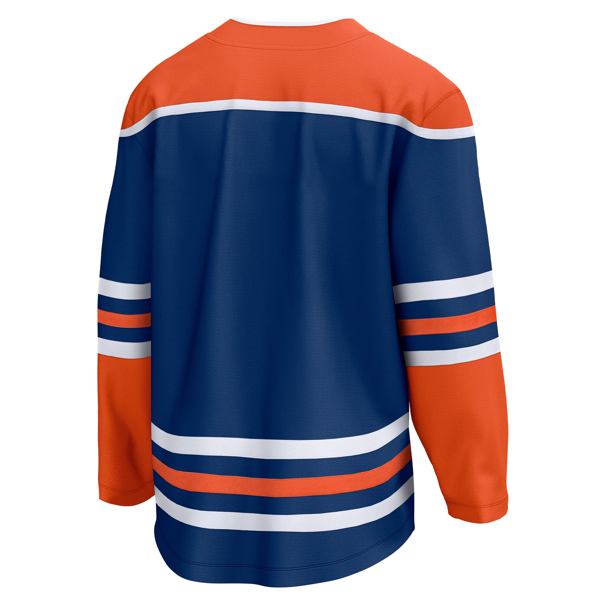 Edmonton Oilers Royal Home Breakaway Blank NHL Jersey Men's