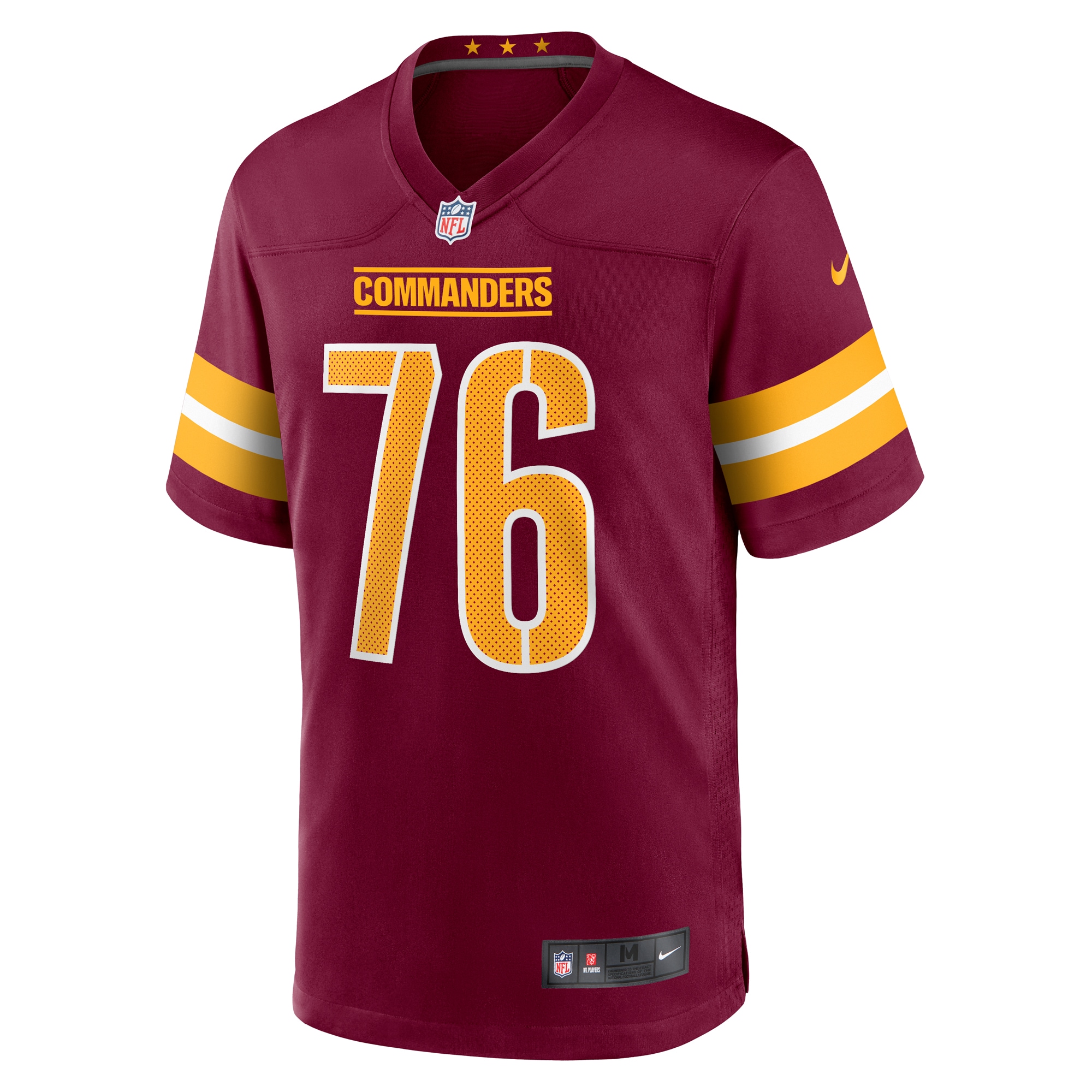 Washington Commanders Sam Cosmi Burgundy Game NFL Jersey Men's