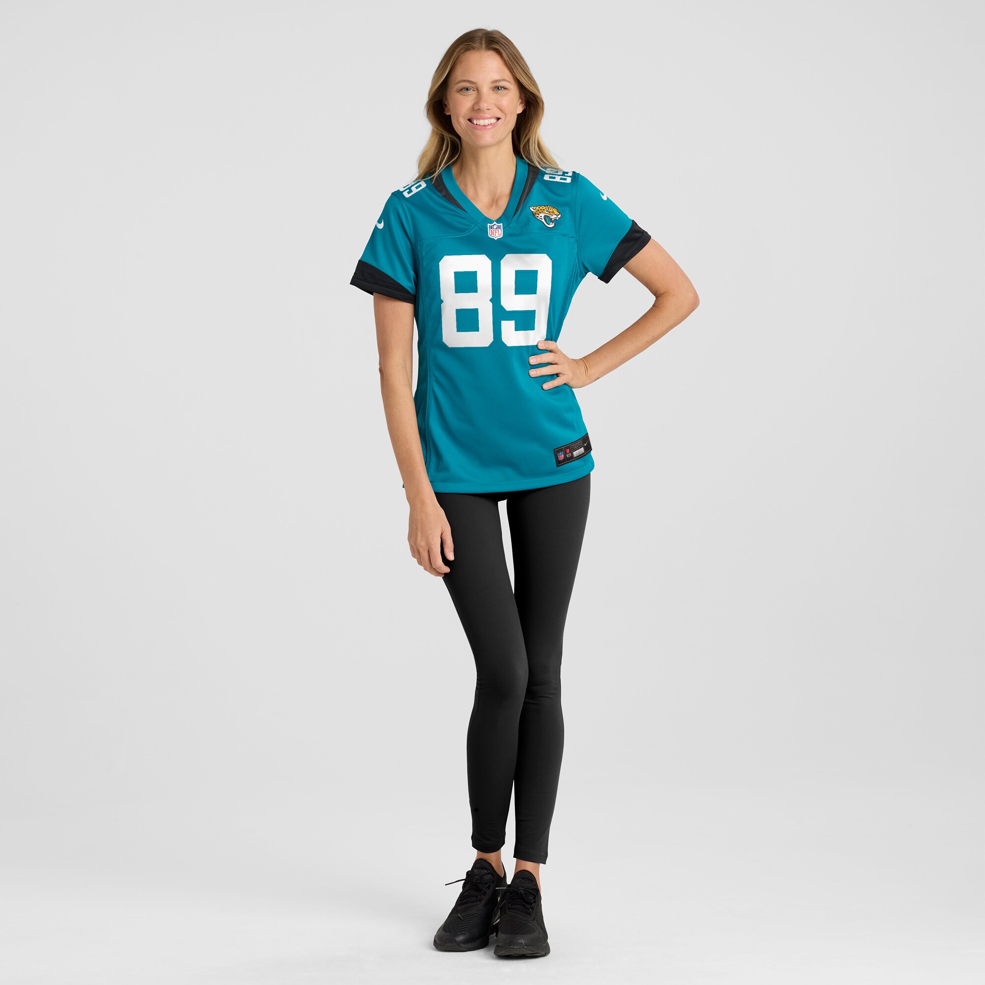 Jacksonville Jaguars Luke Farrell Teal Game NFL Jersey Women's