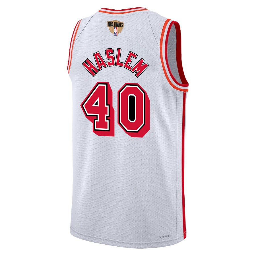 Udonis Haslem 40 Miami Heat Final Champions 2023 Swingman Classic Editio White NBA Jersey Men's
