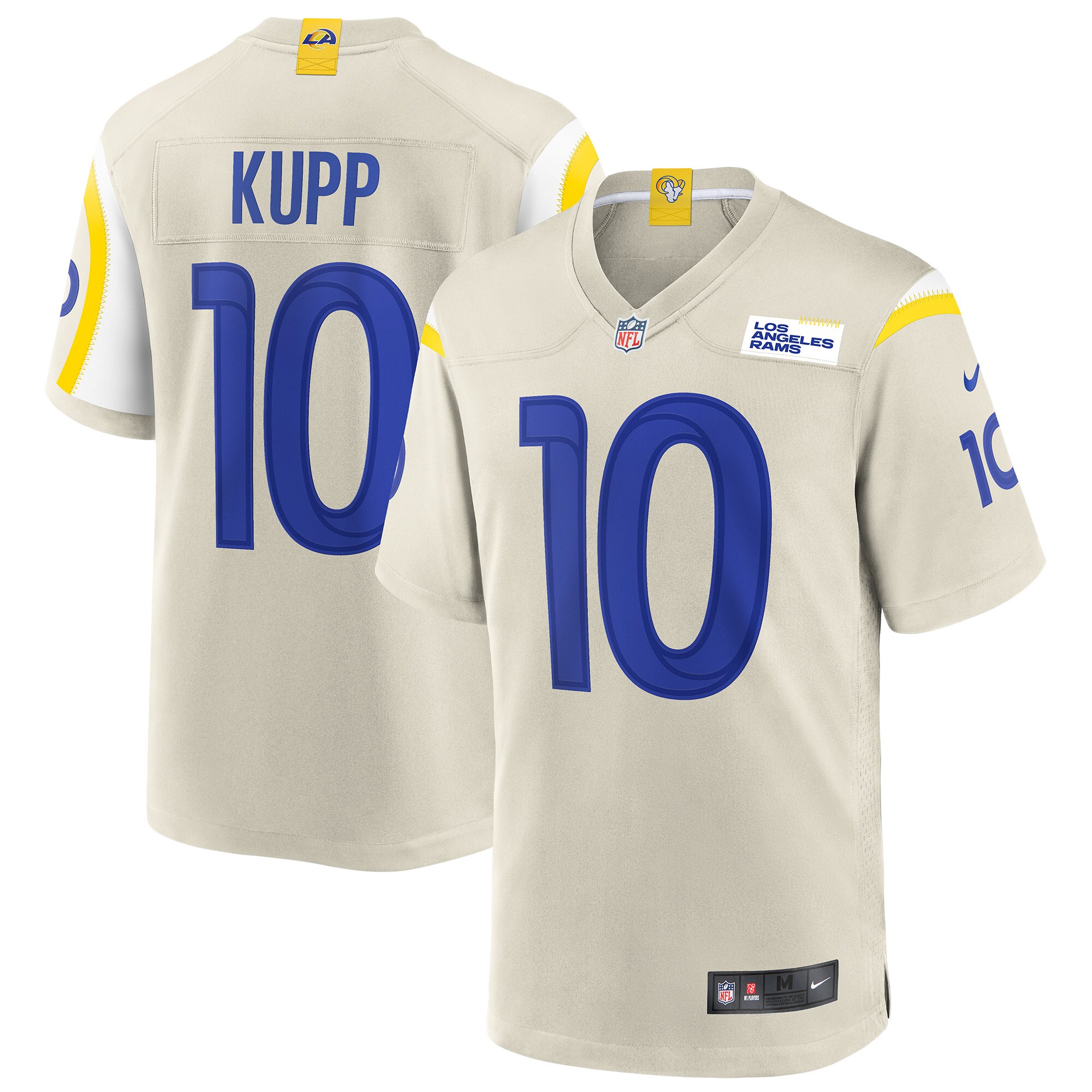 Los Angeles Rams Cooper Kupp Bone Player Game NFL Jersey Men's