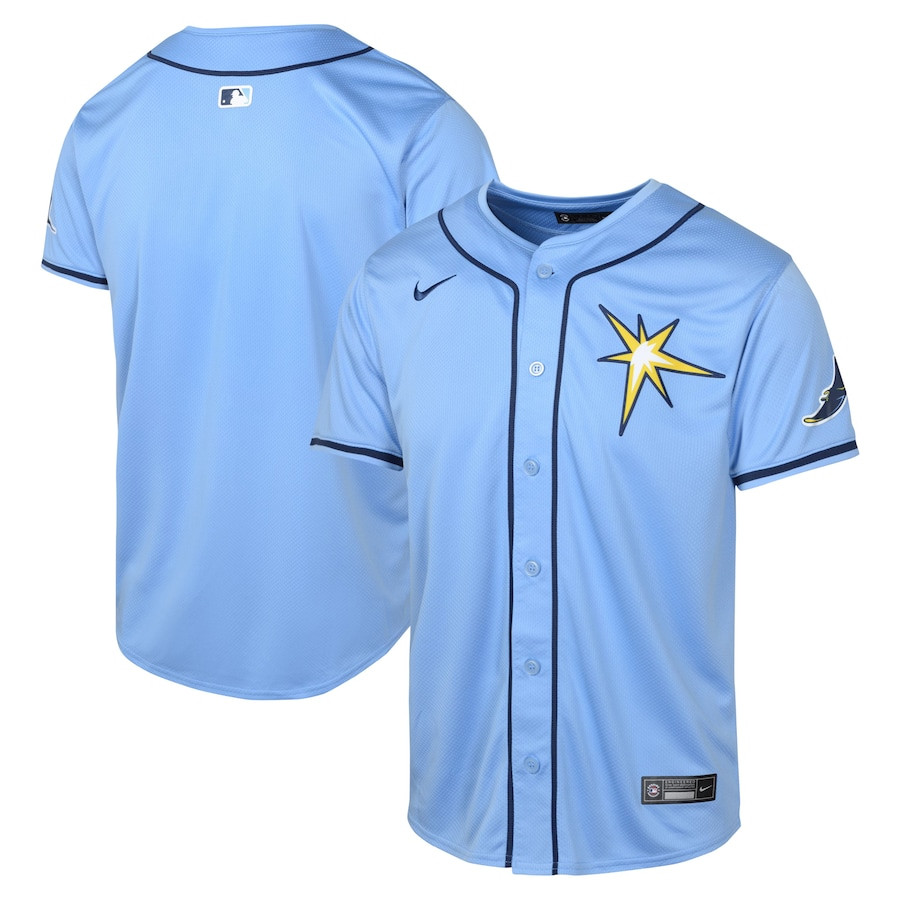 Tampa Bay Rays Alternate Limited Light Blue MLB Jersey Youth