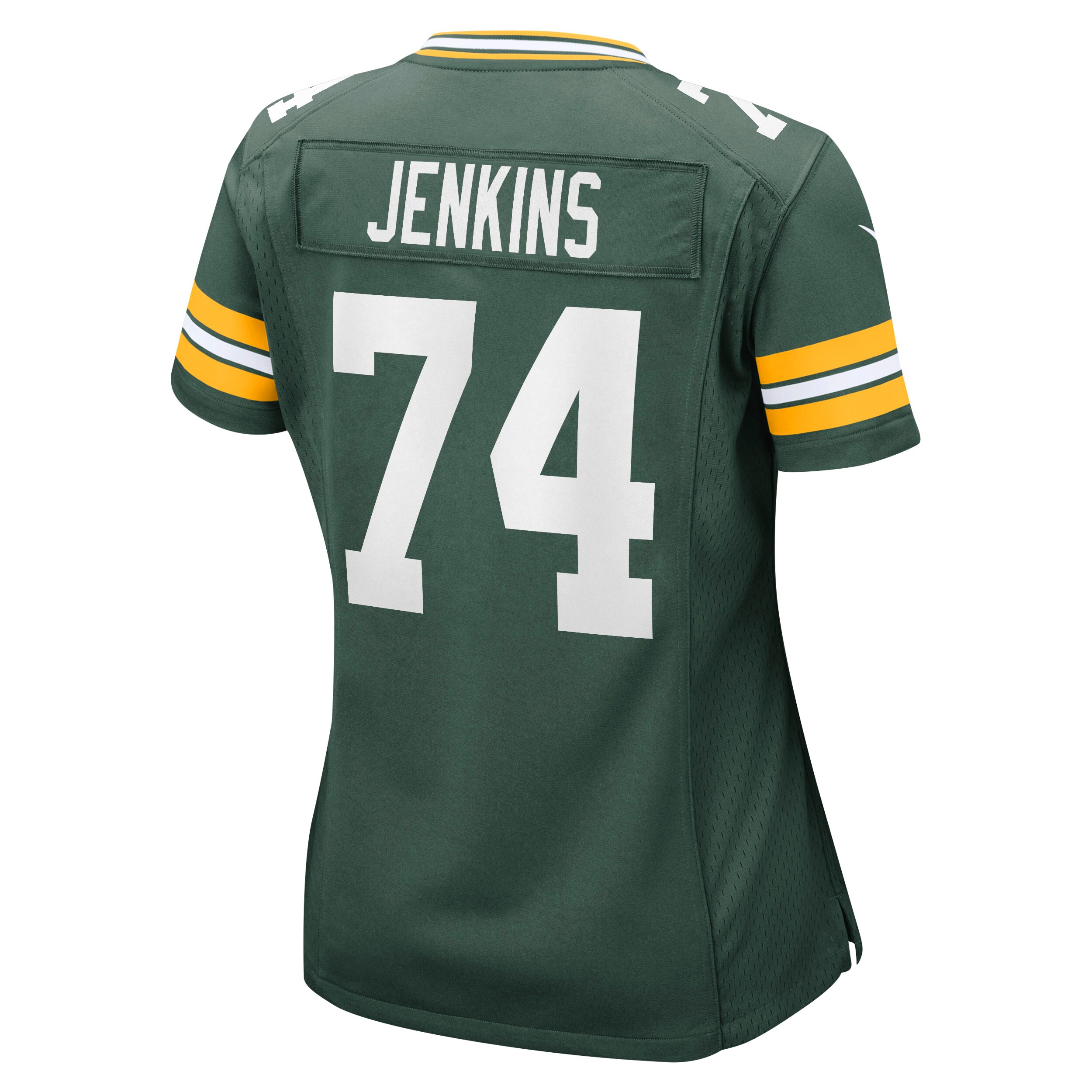 Green Bay Packers Elgton Jenkins Green Game NFL Jersey Women's