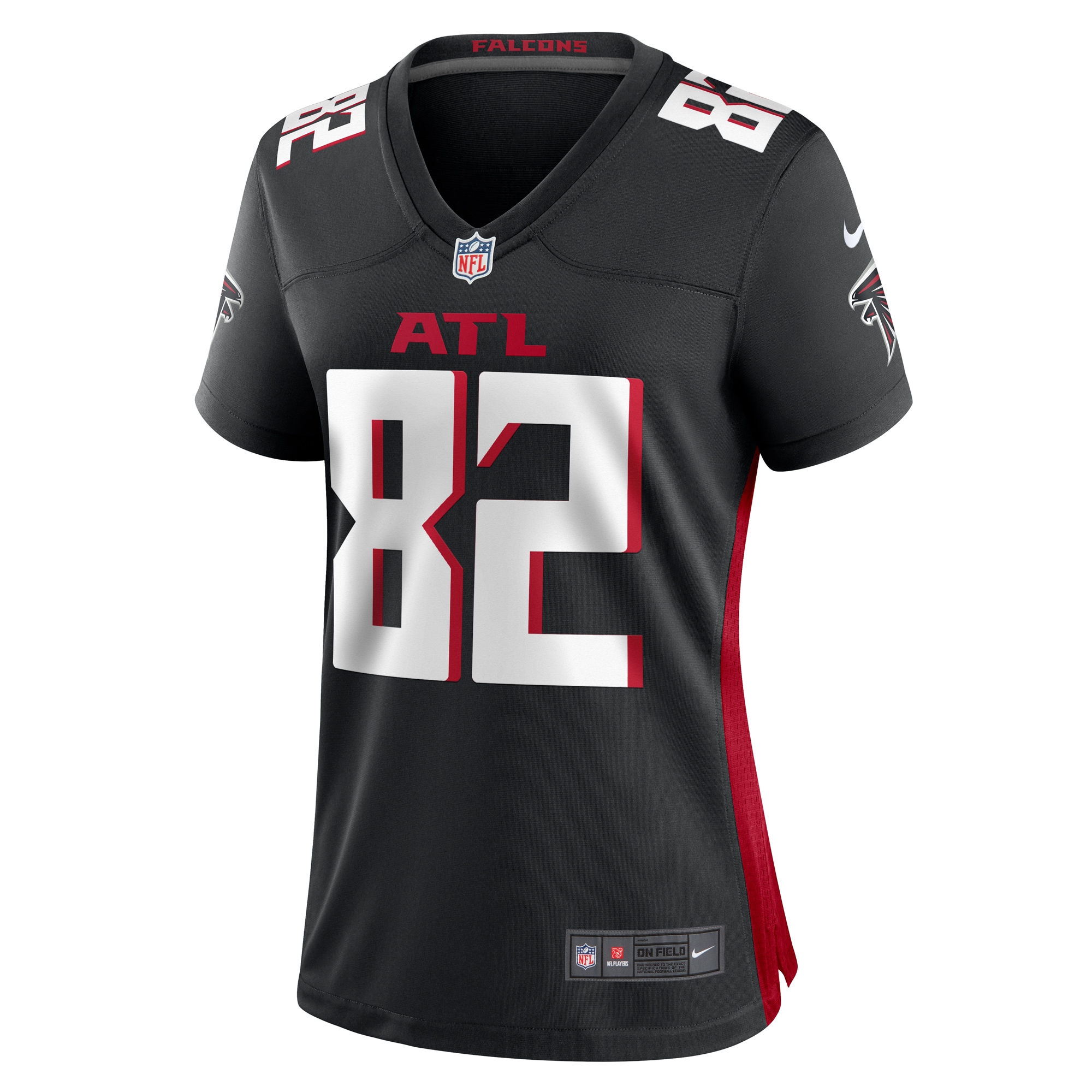 Atlanta Falcons Casey Washington Black Game NFL Jersey Women's