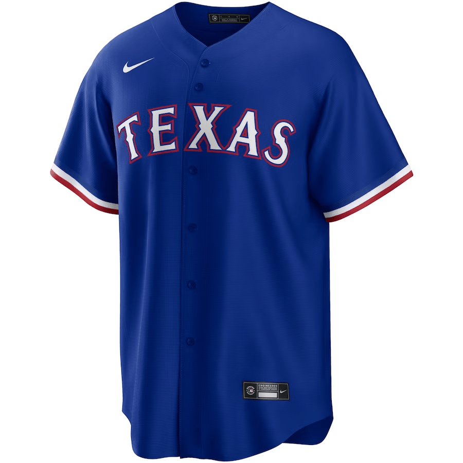 Texas Rangers Alternate Royal MLB Jersey Men's