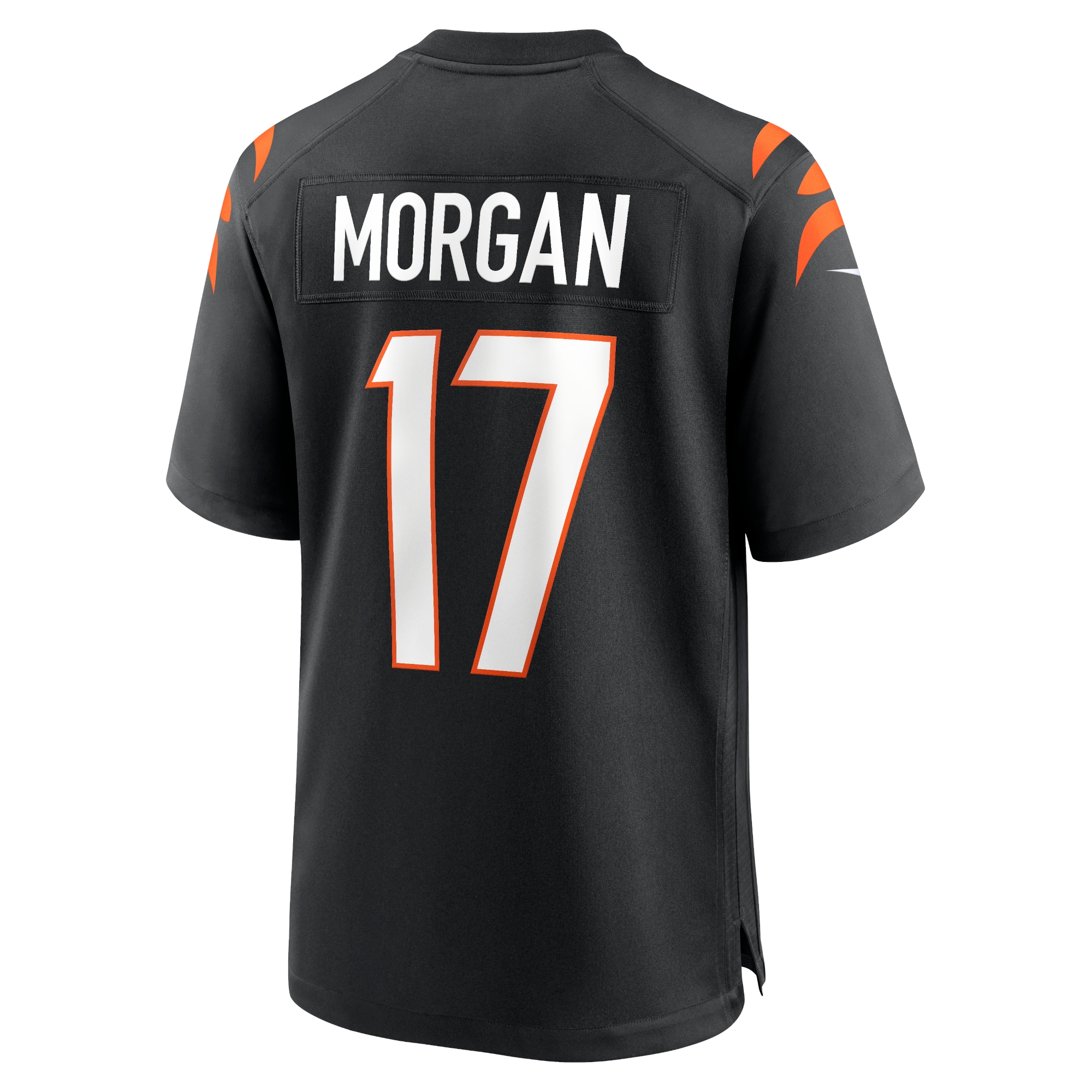 Cincinnati Bengals Stanley Morgan Black Player Game NFL Jersey Men's
