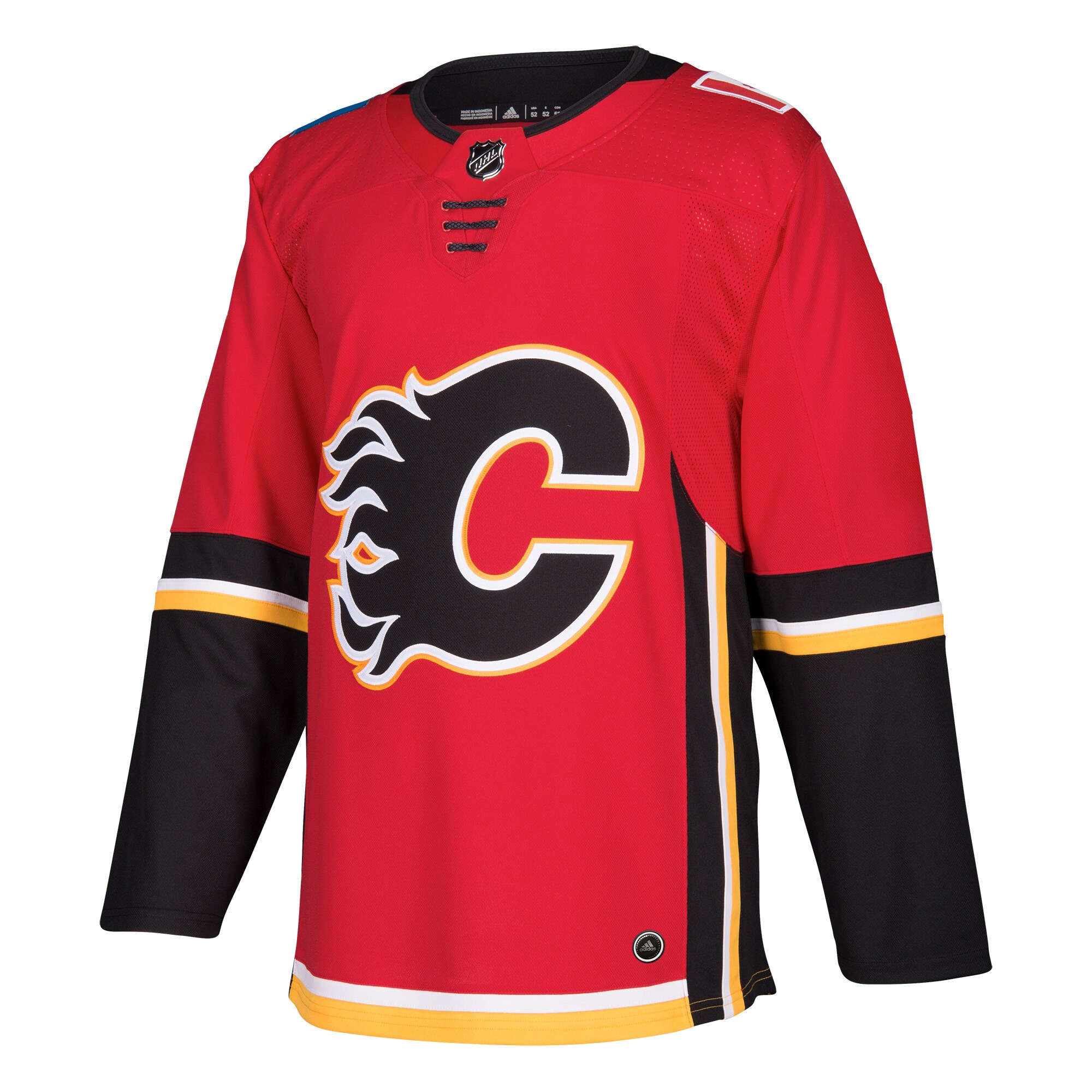 Calgary Flames Red Home Blank NHL Jersey Men's