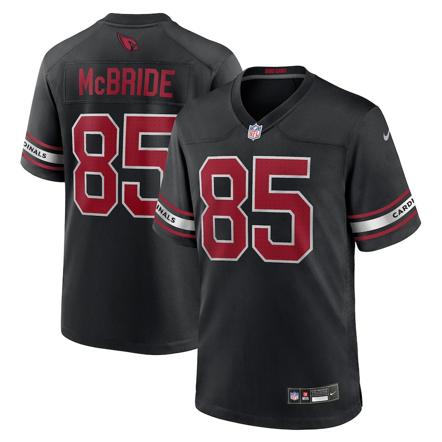 Trey McBride 85 Arizona Cardinals Alternate Game Black NFL Jersey Men's
