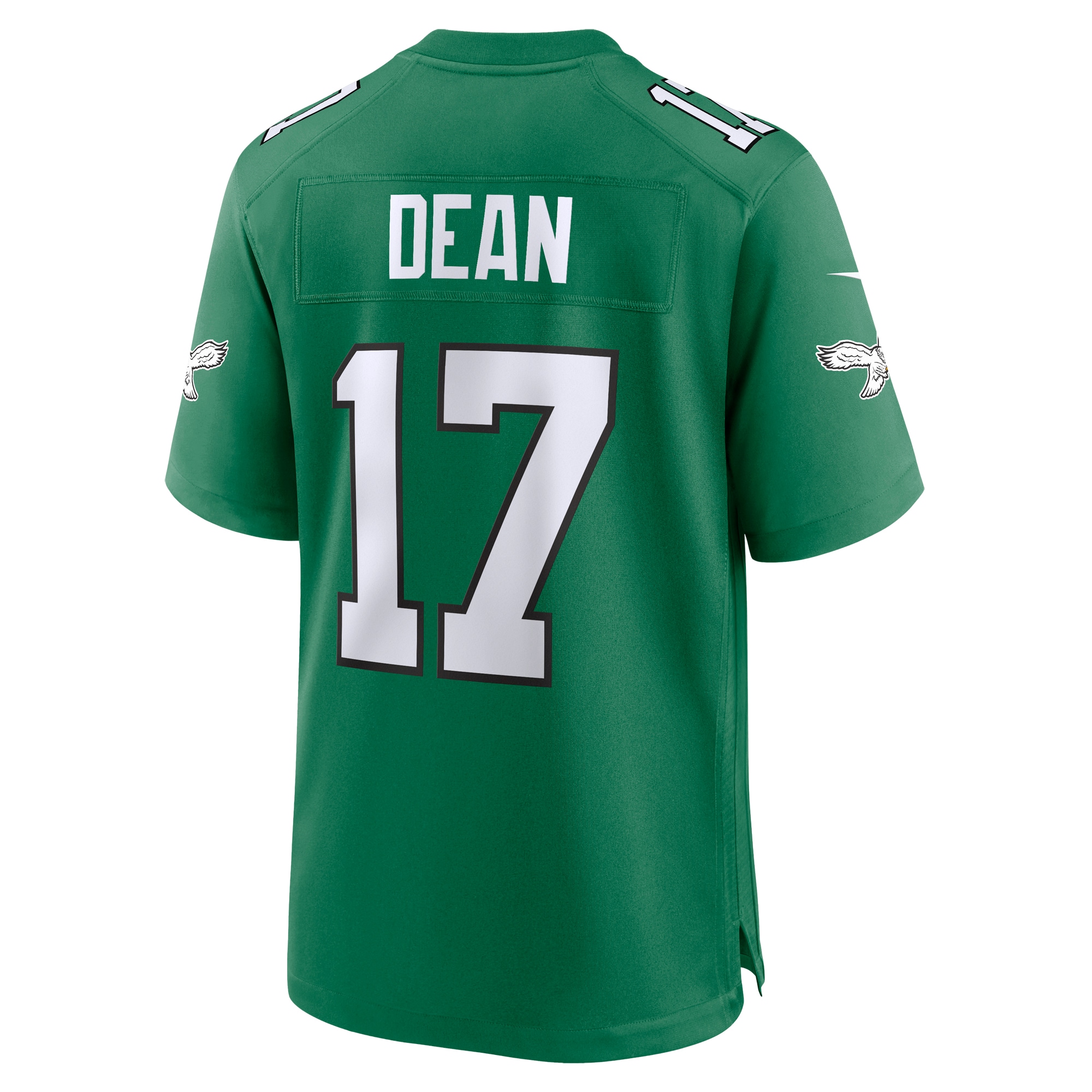 Philadelphia Eagles Nakobe Dean Kelly Green Alternate Game NFL Jersey Men's