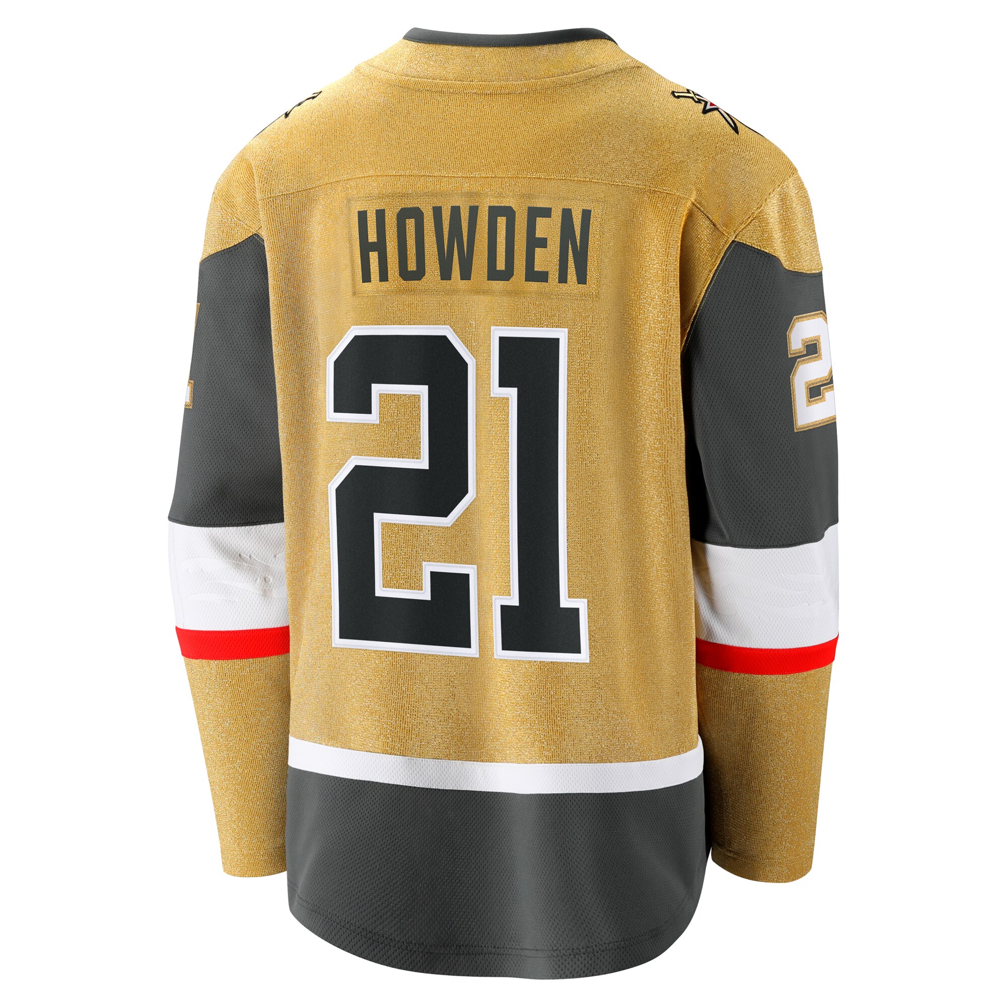 Vegas Golden Knights Brett Howden Gold Home Premier Breakaway Player NHL Jersey Men's
