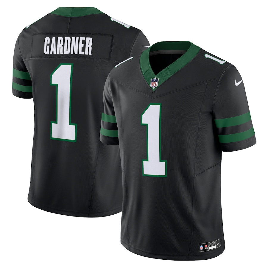 Ahmad Sauce Gardner 1 New York Jets Alternate Vapor F.U.S.E. Limited Legacy Black NFL Jersey Men's