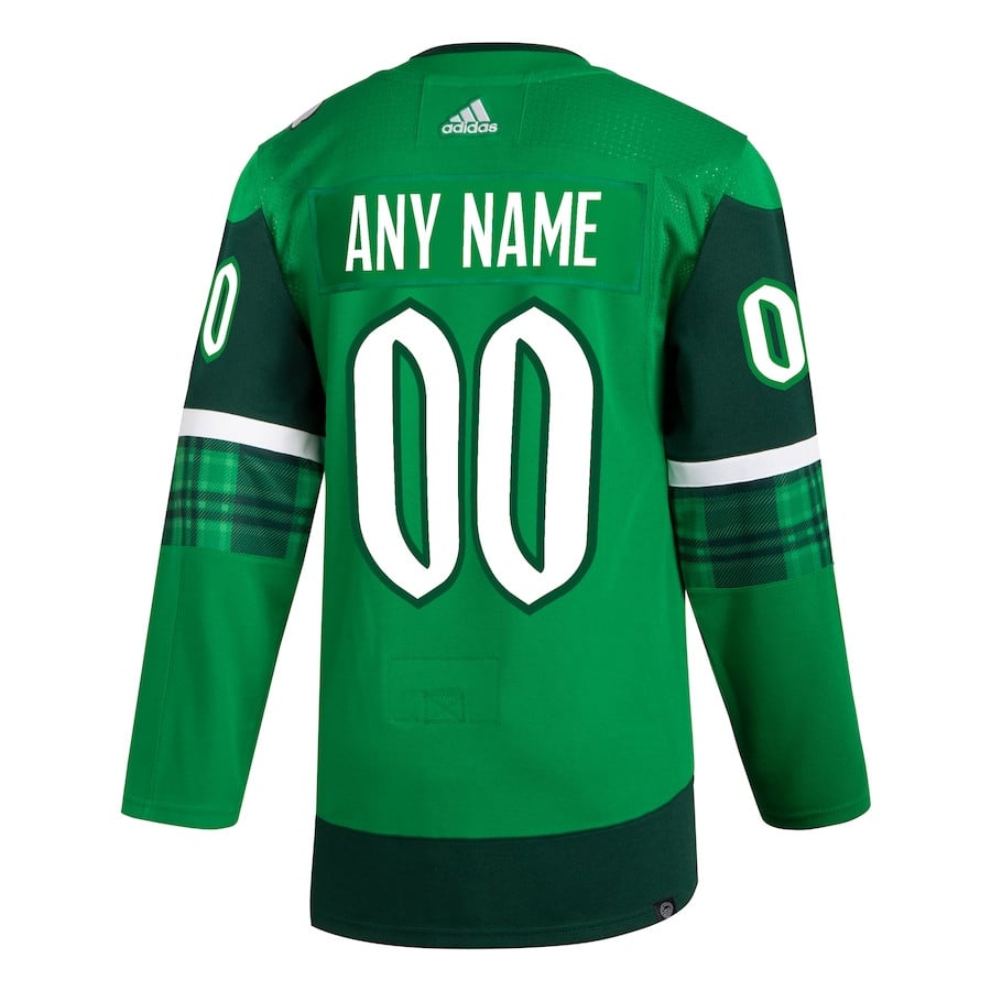 Nashville Predators St. Patrick's Day Custom Kelly Green NHL Jersey Men's