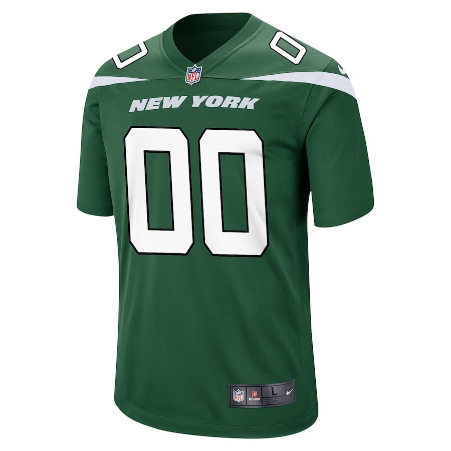 New York Jets Game Custom Gotham Green NFL Jersey Men's