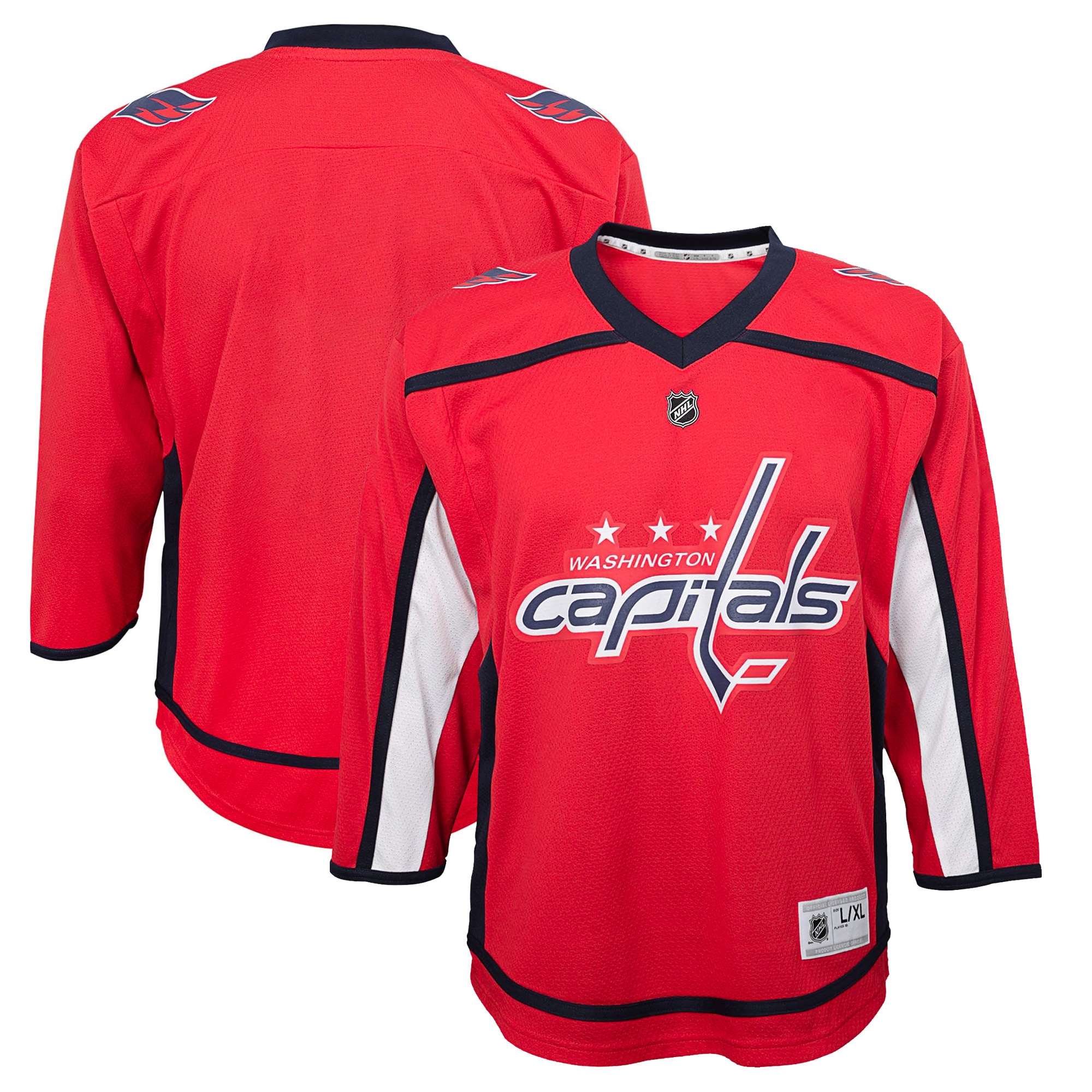 Preschool Washington Capitals Red Home NHL Jersey Men's