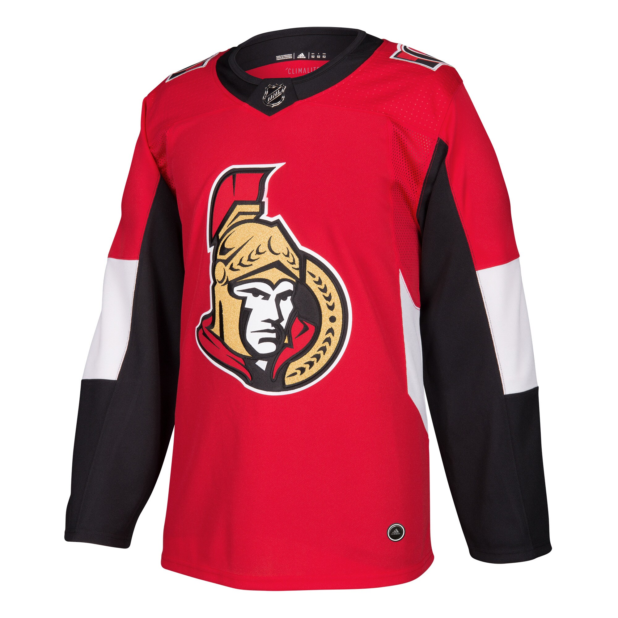 Ottawa Senators Red Home Blank NHL Jersey Men's