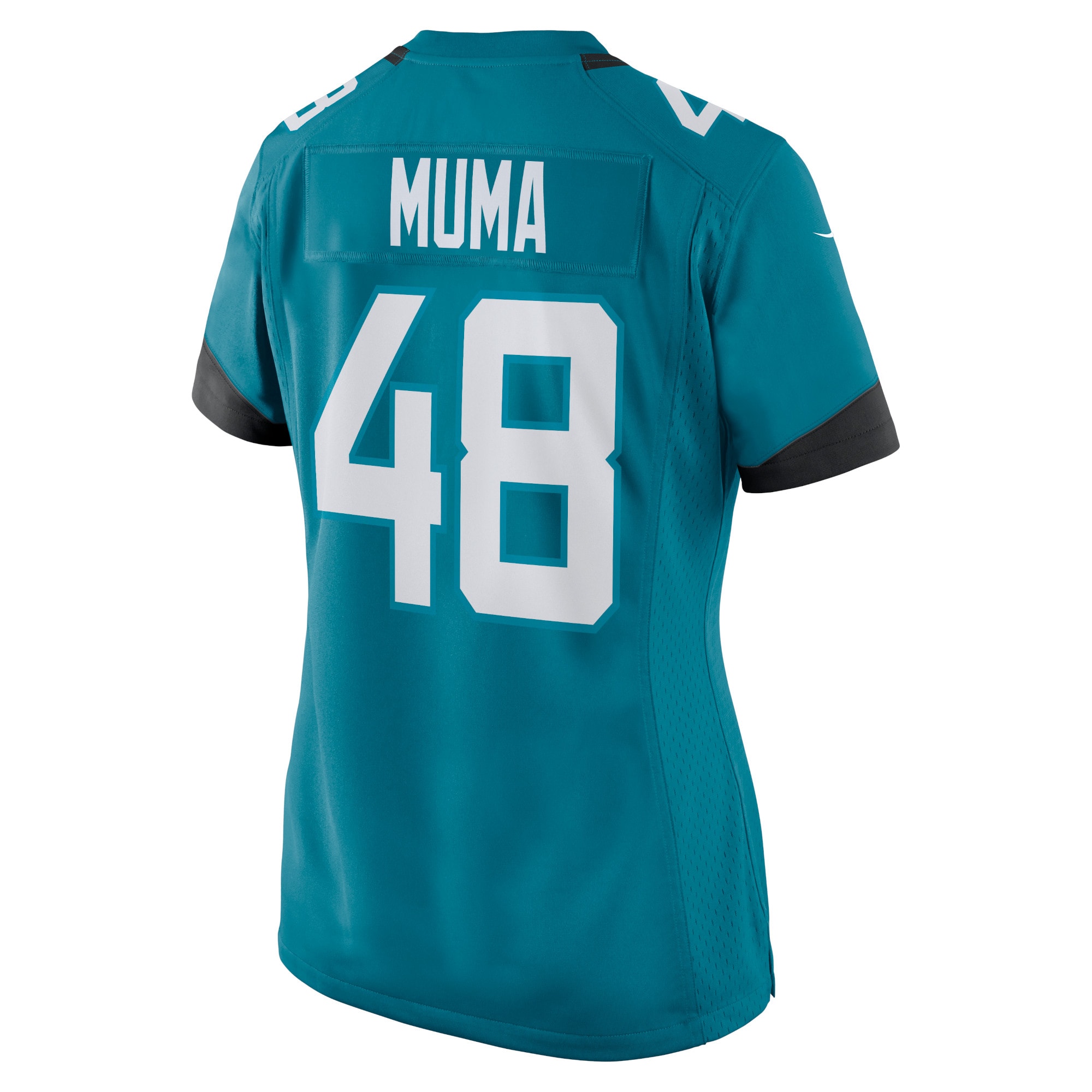 Jacksonville Jaguars Chad Muma Teal Game NFL Jersey Women's