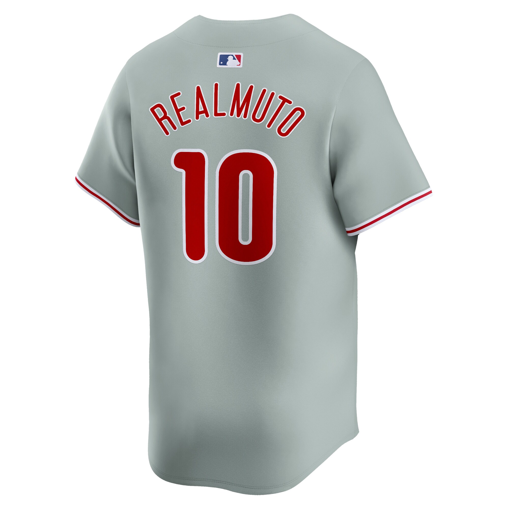 Philadelphia Phillies J.T. Realmuto Gray Away Limited Player MLB Jersey Men's