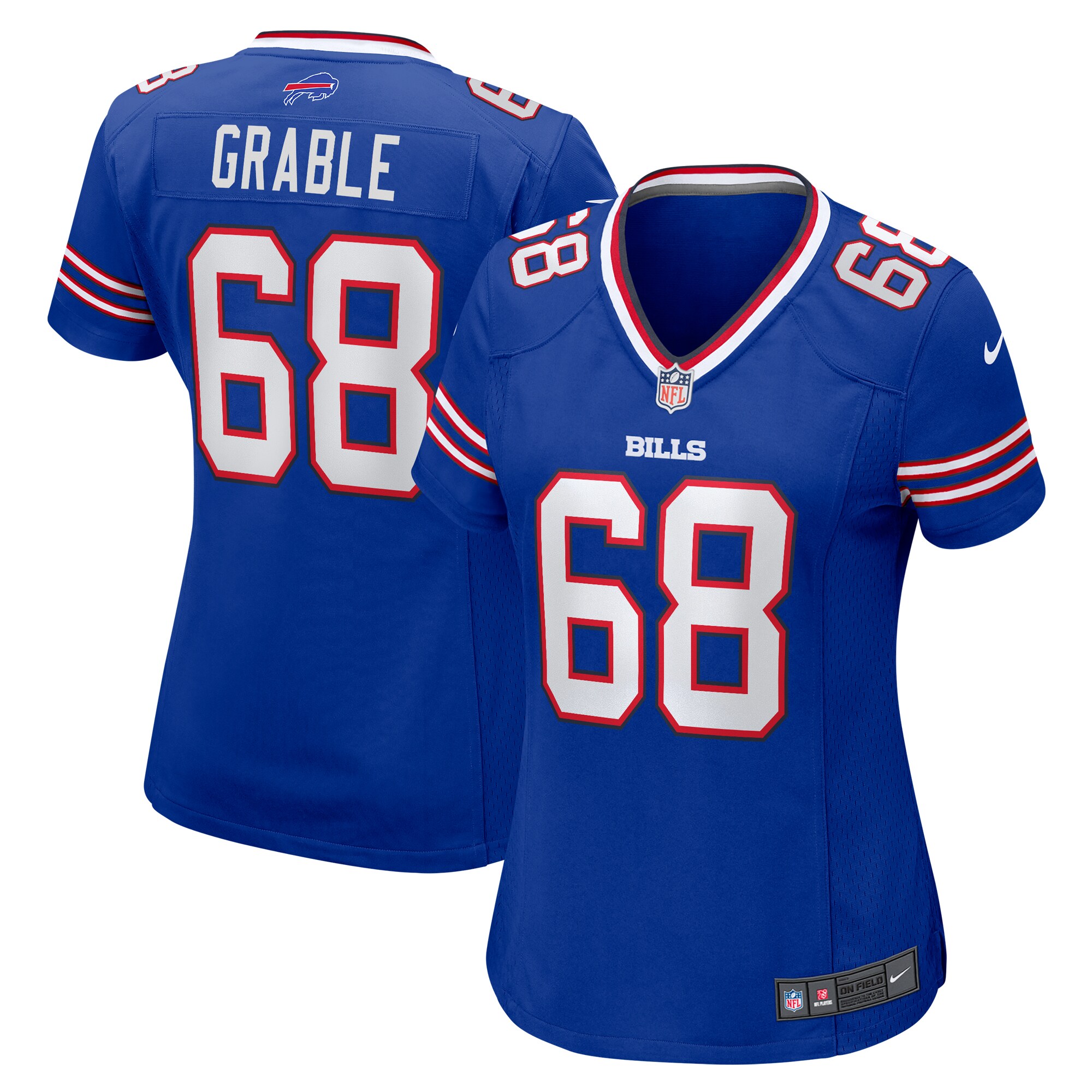 Buffalo Bills Tylan Grable Royal Game NFL Jersey Women's