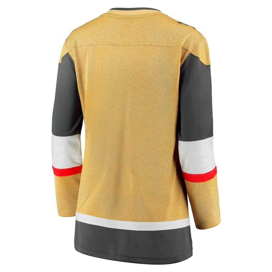 Vegas Golden Knights 2023 Stanley Cup Champions Home Breakaway Gold NHL Jersey Women's