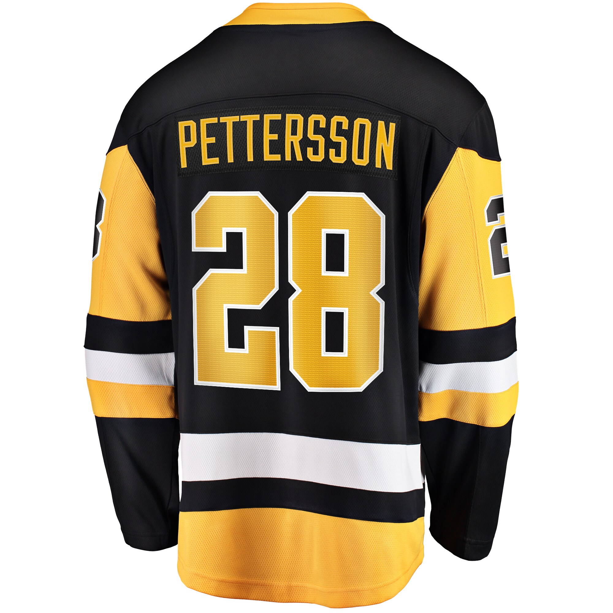 Pittsburgh Penguins Marcus Pettersson Black Home Breakaway NHL Jersey Men's