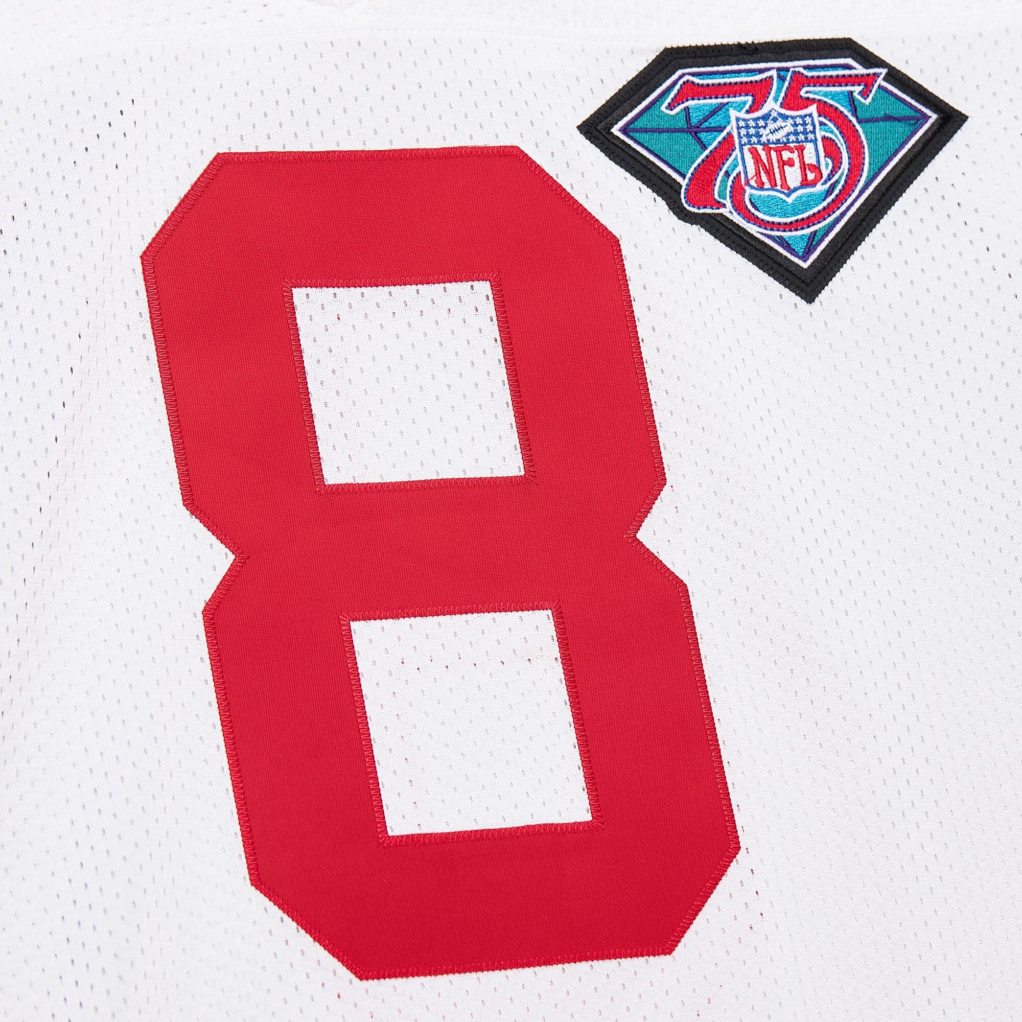 San Francisco 49ers 1994 Steve Young Mitchell Ness White Throwback Retired Player NFL Jersey Men's