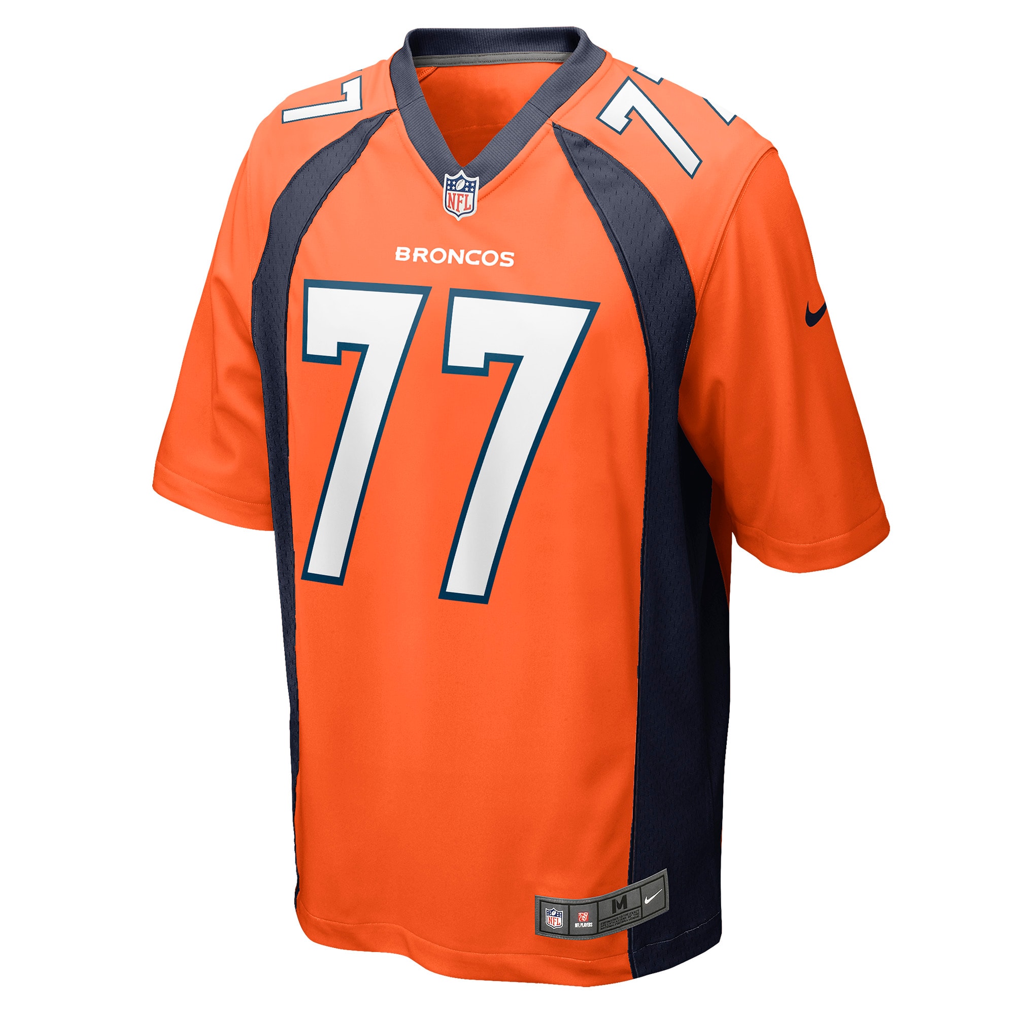 Denver Broncos Quinn Meinerz Orange Game NFL Jersey Men's
