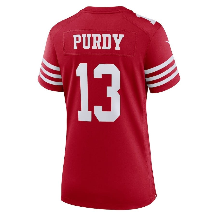 Brock Purdy 13 San Francisco 49ers The Son of Steel Game Scarlet NFL Jersey Women's
