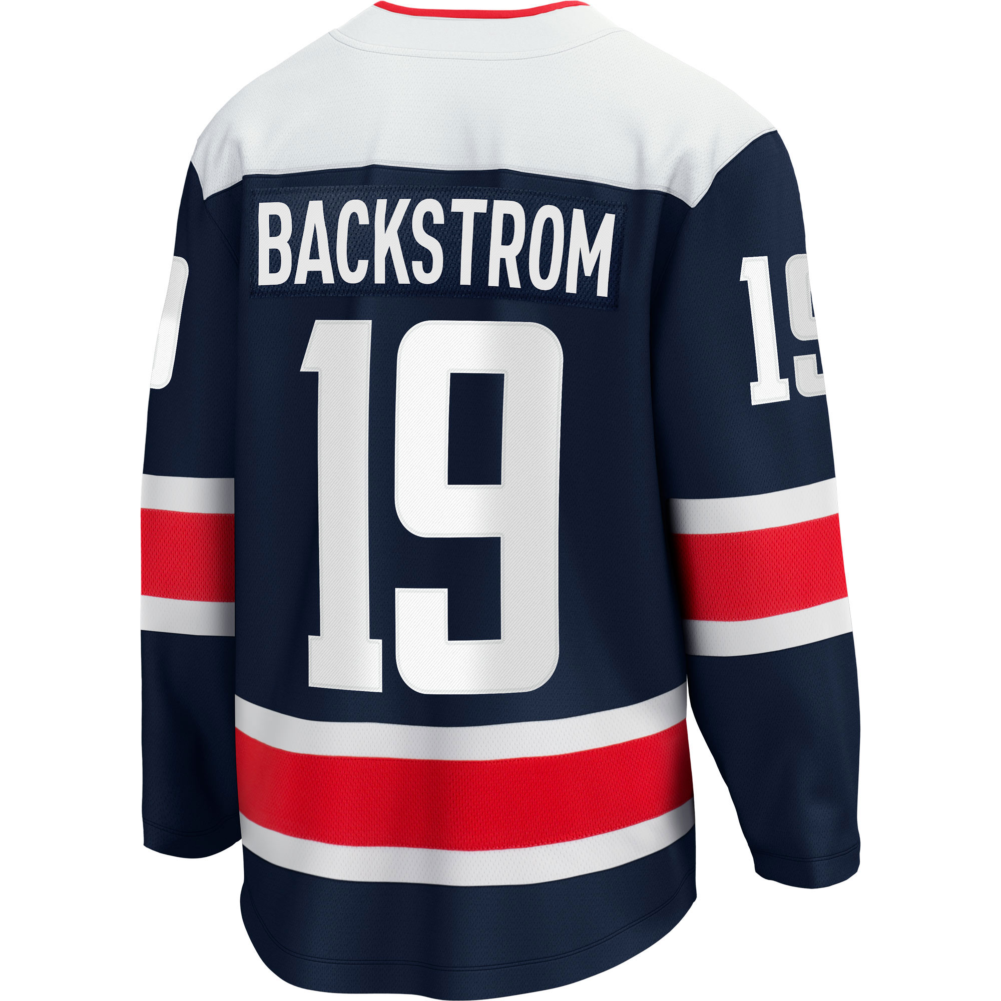 Washington Capitals Nicklas Backstrom Navy Alternate Premier Breakaway Player NHL Jersey Men's