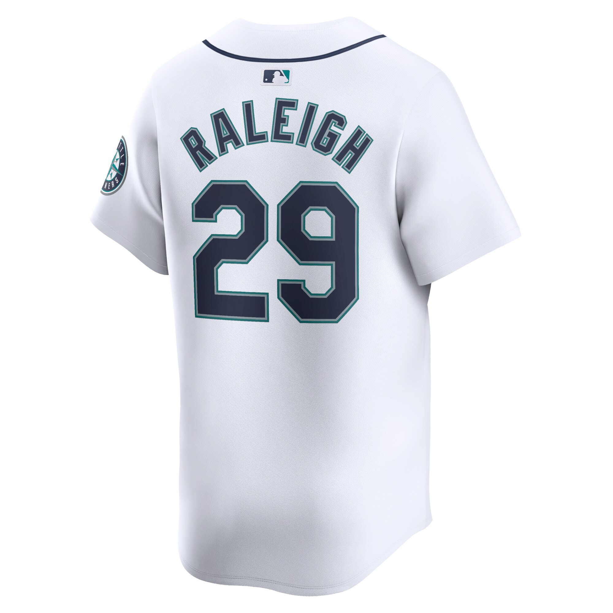 Seattle Mariners Cal Raleigh White Home Limited Player MLB Jersey Men's