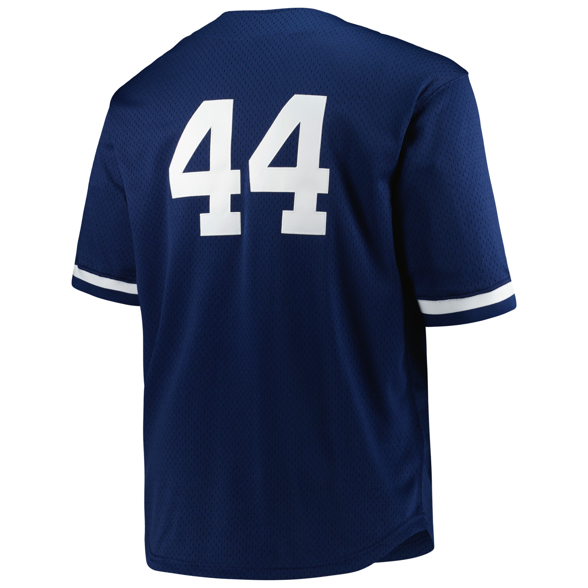 New York Yankees Reggie Jackson Mitchell Ness Navy Big Tall Cooperstown Collection Mesh Batting Practice MLB Jersey Men's