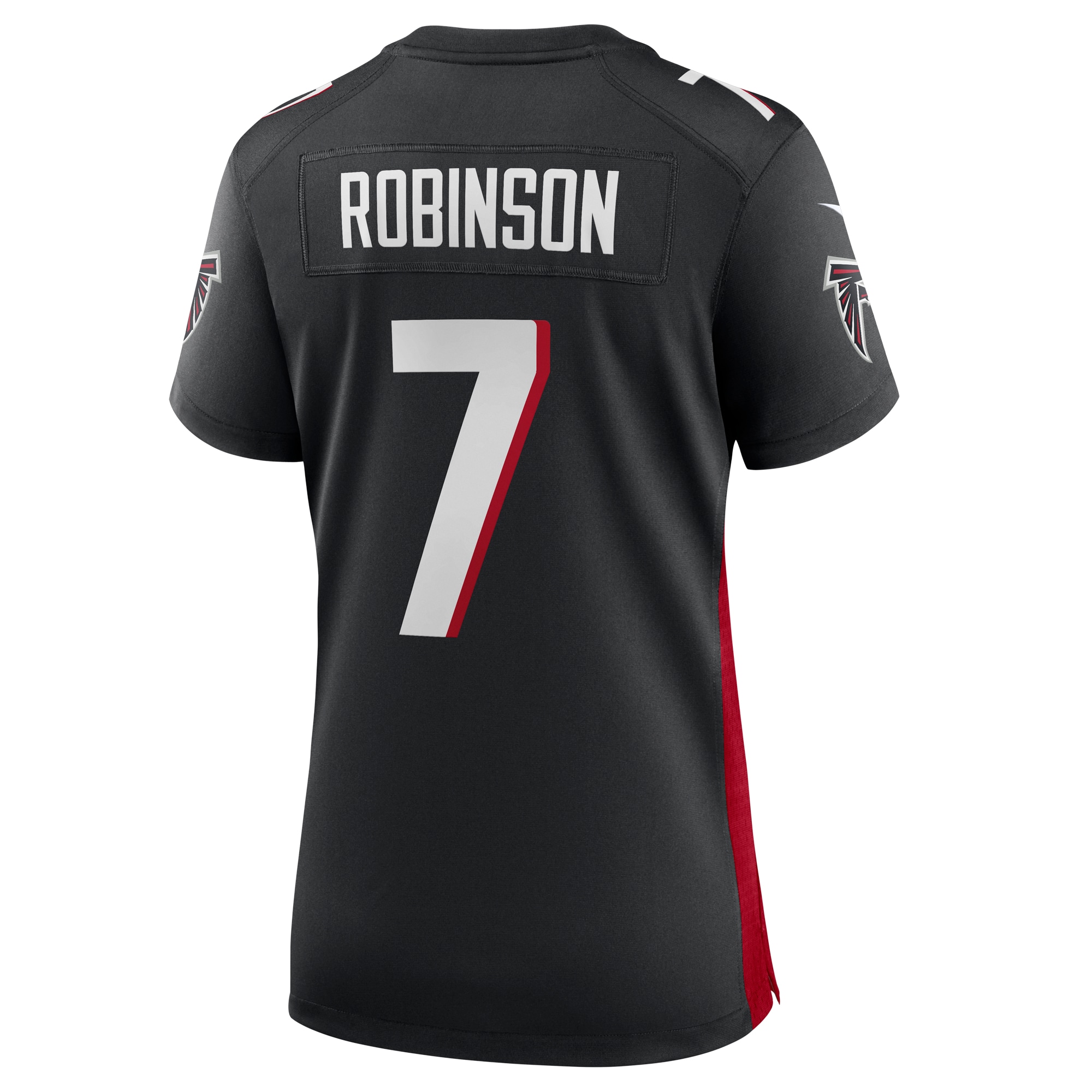 Atlanta Falcons Bijan Robinson Black Player NFL Jersey Women's