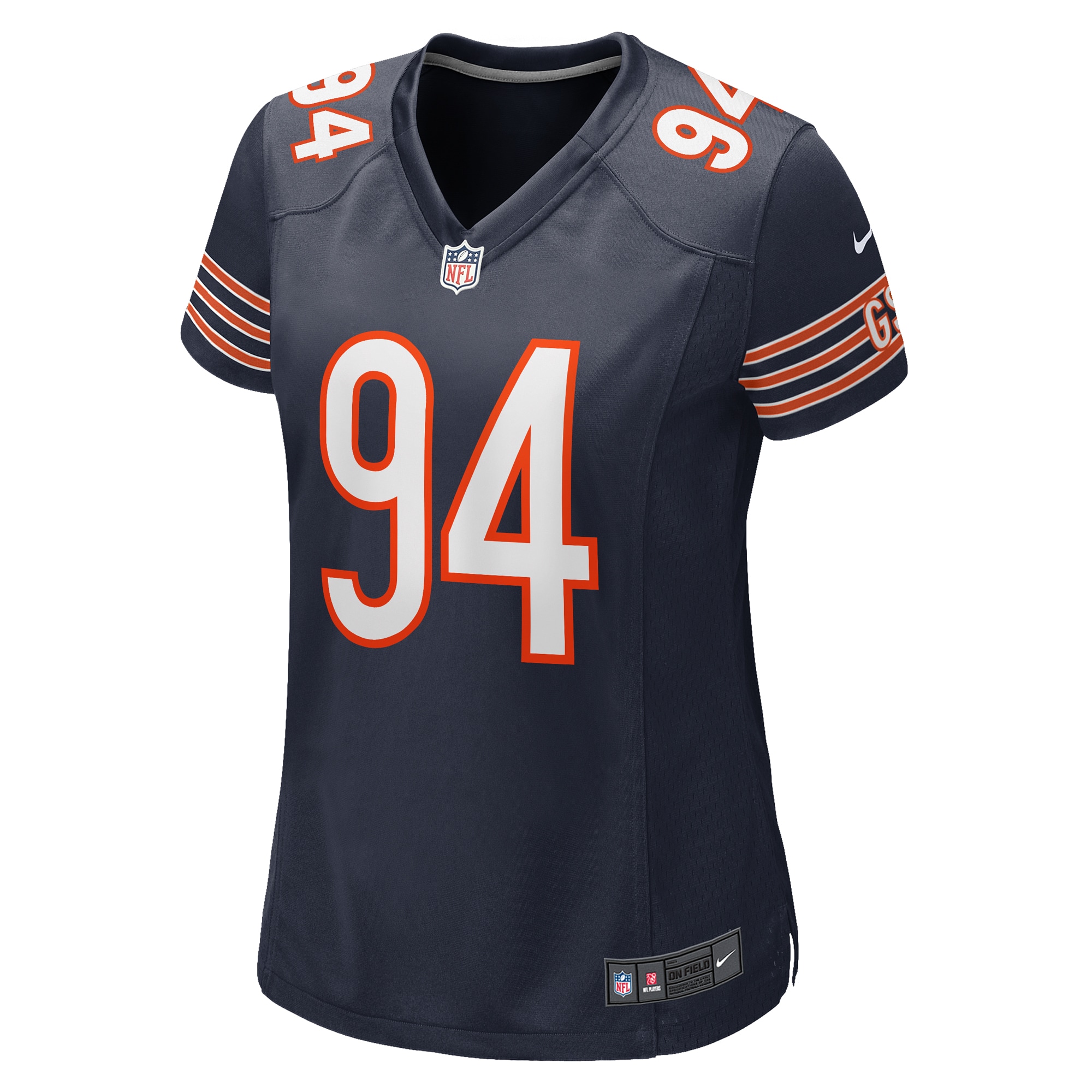 Chicago Bears Rasheem Green Navy Game NFL Jersey Women's