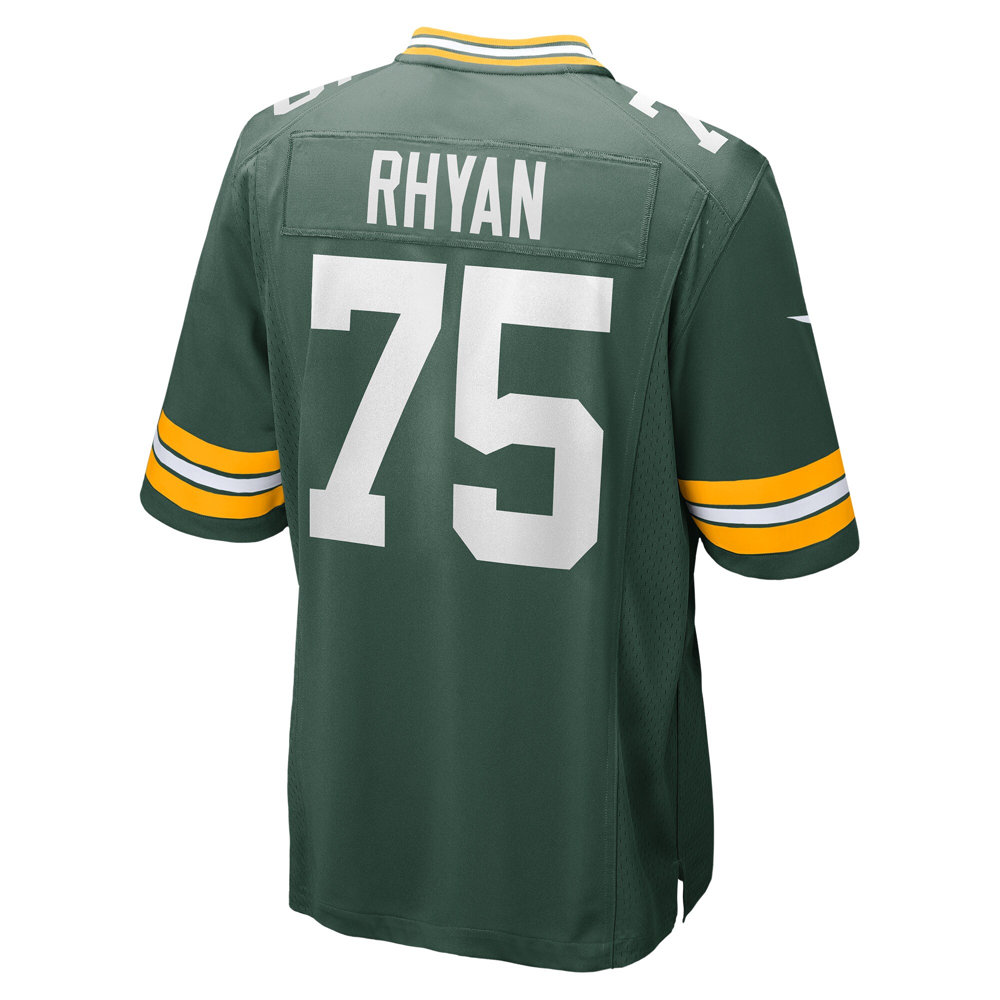 Green Bay Packers Sean Rhyan Green Game Player NFL Jersey Men's