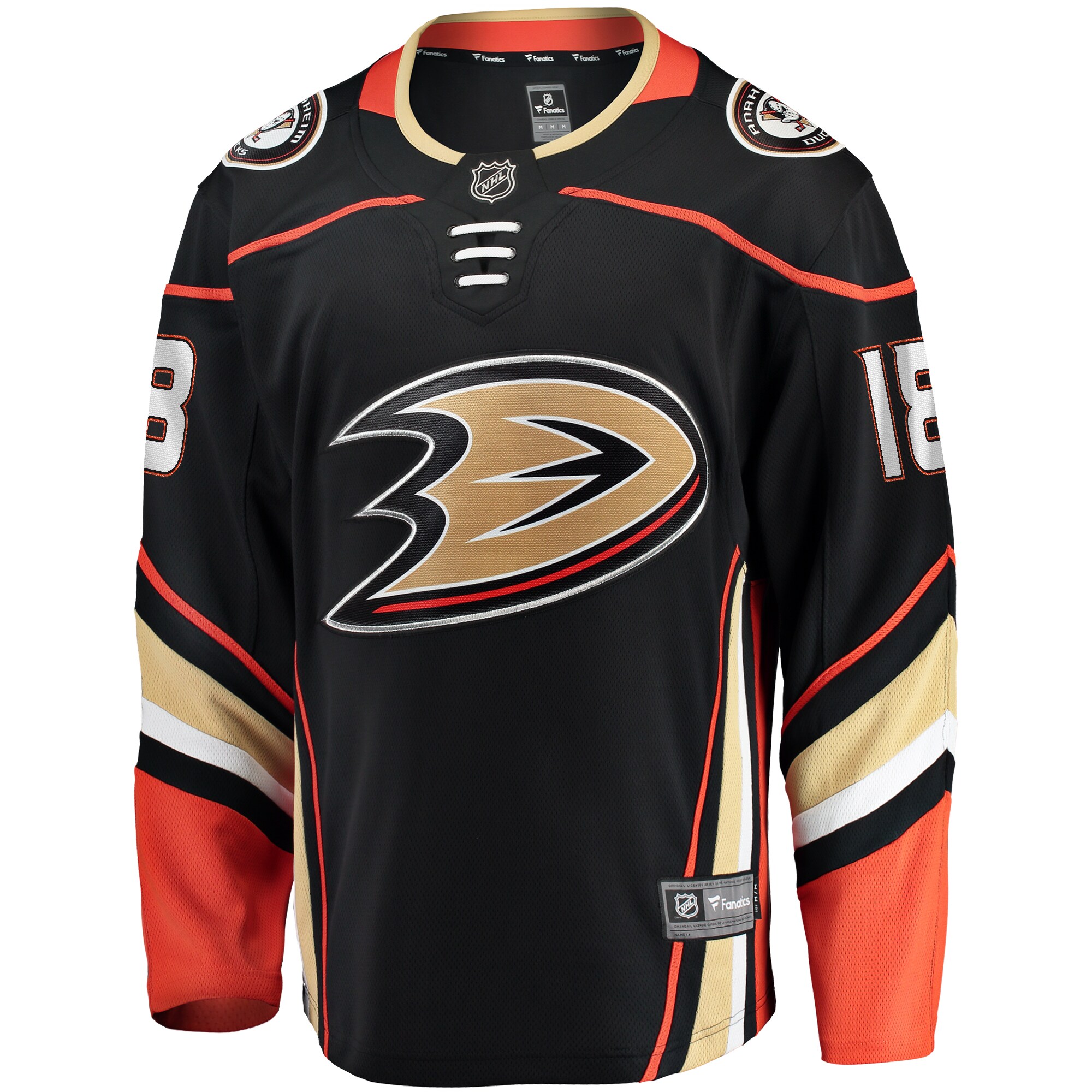Anaheim Ducks Robert Hagg Black Home Breakaway NHL Jersey Men's
