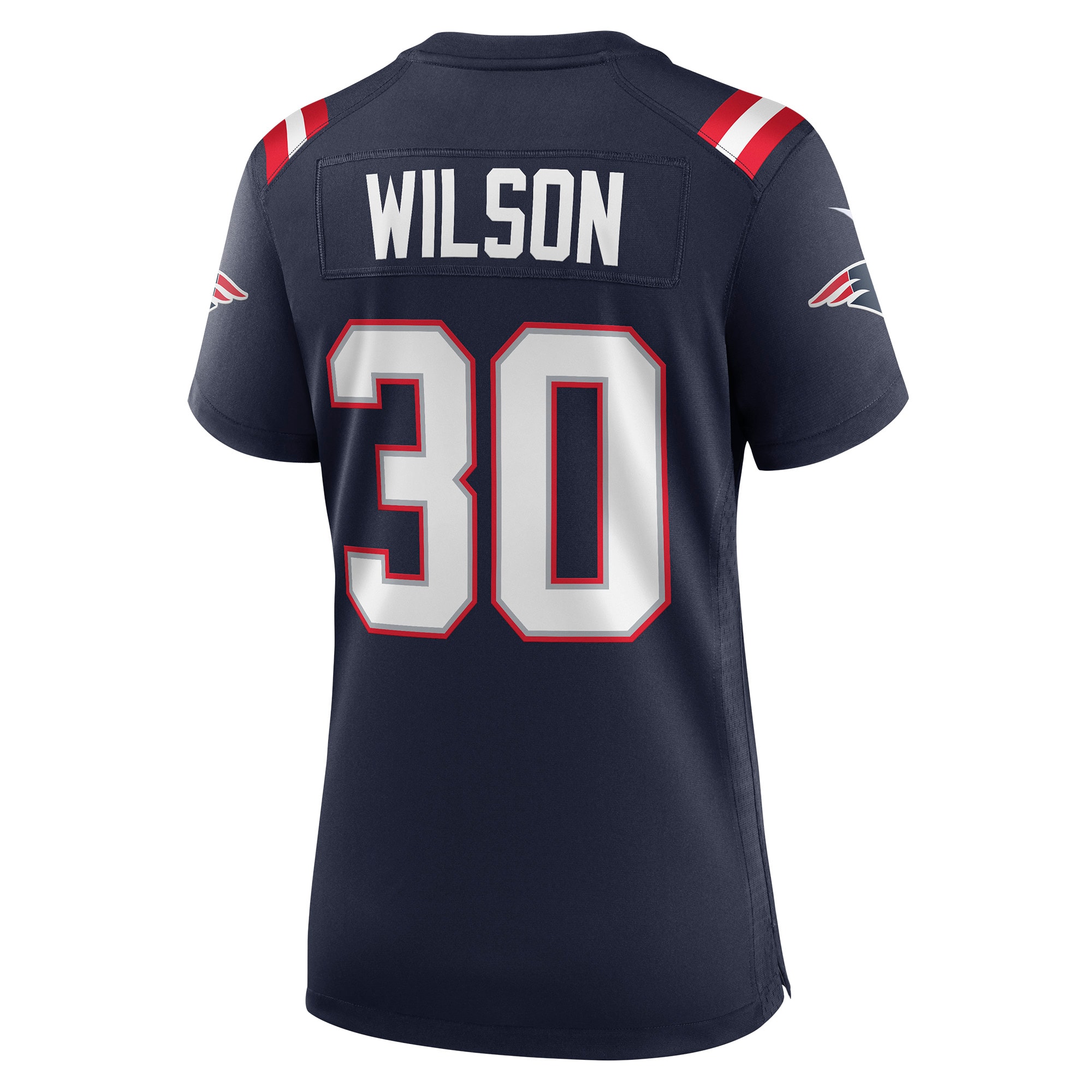 New England Patriots Mack Wilson Navy Game NFL Jersey Women's