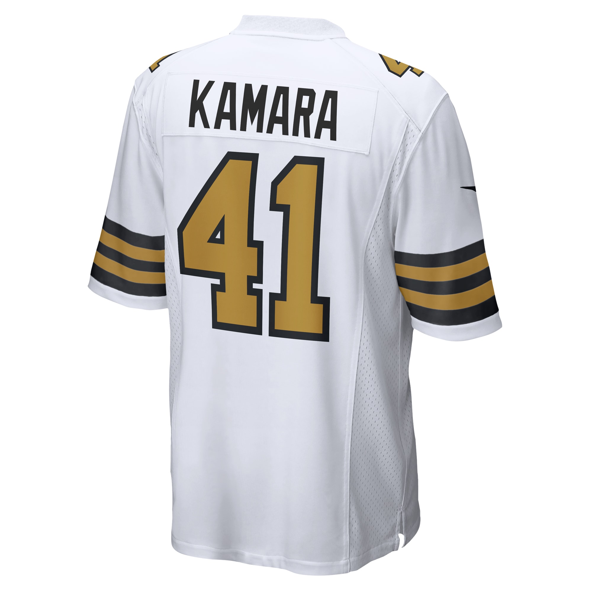 New Orleans Saints Alvin Kamara White Alternate Game NFL Jersey Men's