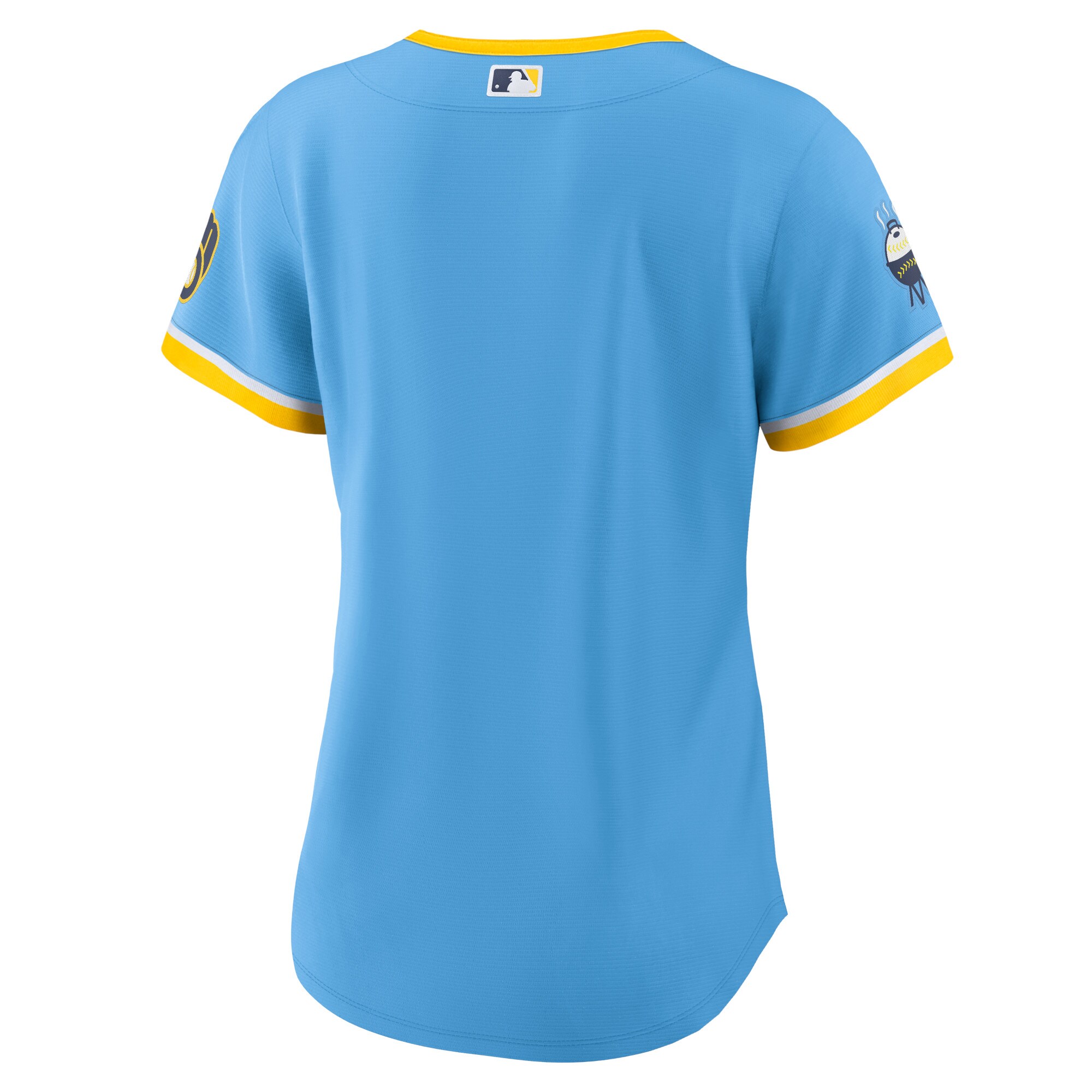 Milwaukee Brewers Powder Blue City Connect Team MLB Jersey Women's