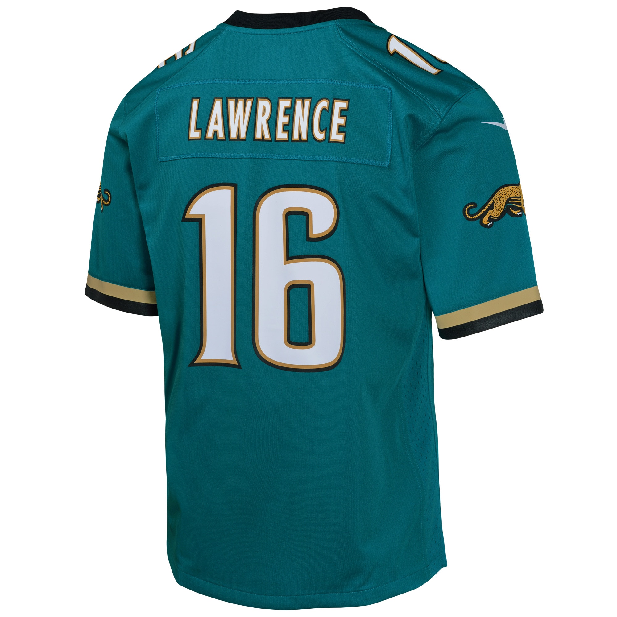 Jacksonville Jaguars Trevor Lawrence Teal Prowler Throwback Player Game NFL Jersey Youth