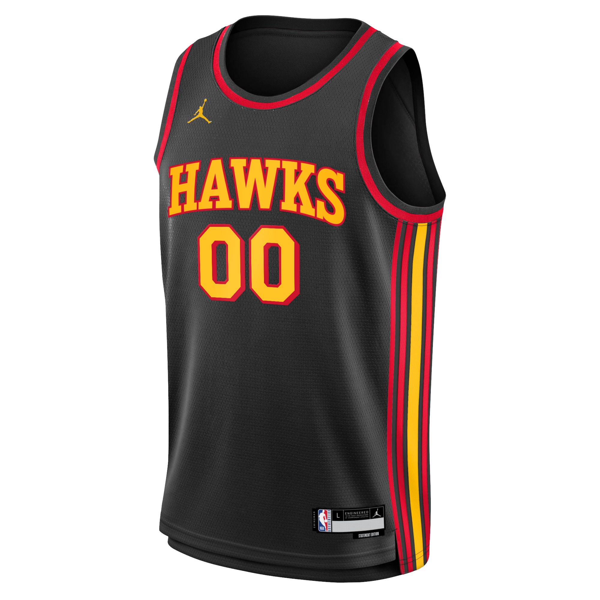 Atlanta Hawks Jordan Statement Swingman 22 Custom NBA Jersey Youth