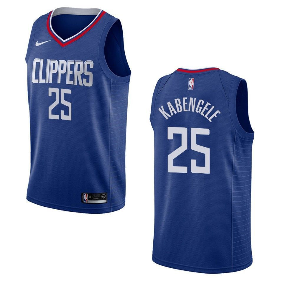 Los Angeles Clippers 25 Mfiondu Kabengele Icon Swingman Blue NBA Jersey Men's